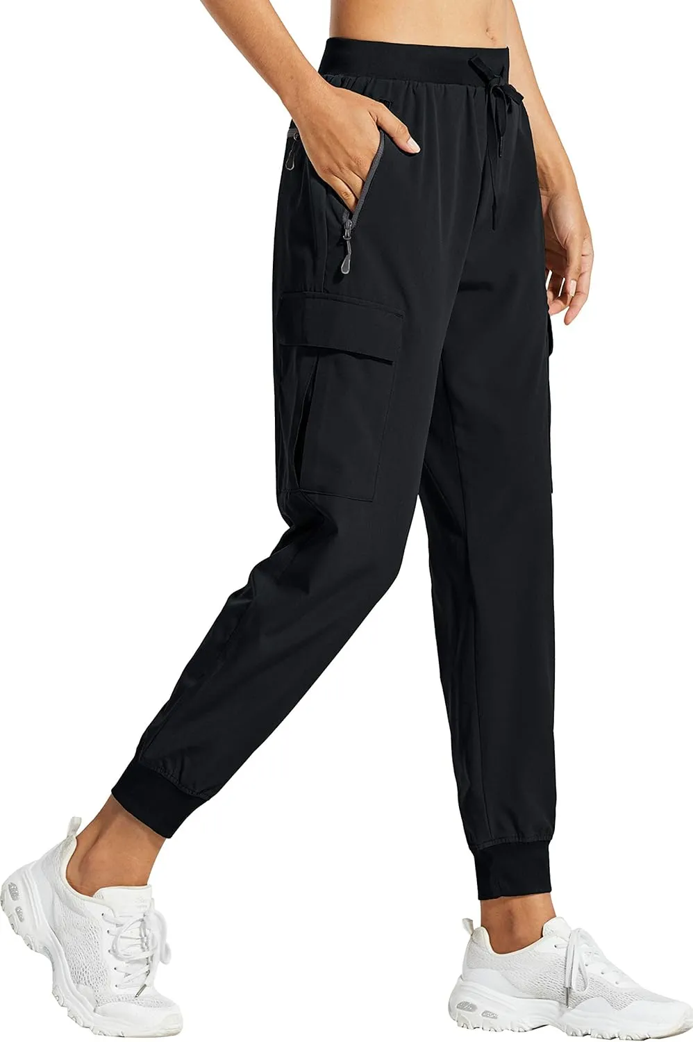 Libin Damen Cargohose Jogginghose Leichter Trekkinghose Wanderhose Wasserdicht Outdoorhose Schnelltrocken Sportlich Fre…