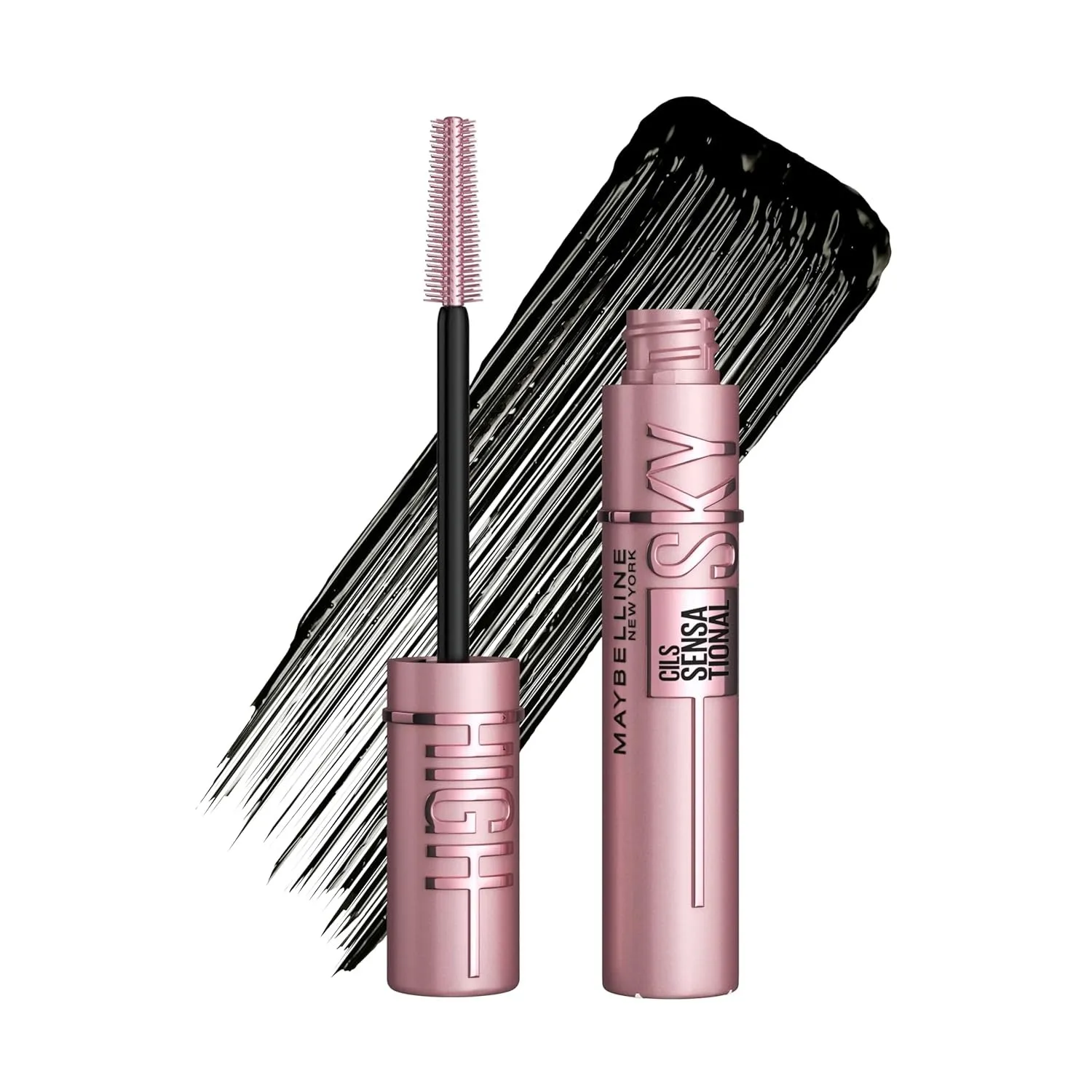 Maybelline New York Sky High Mascara für extreme Länge & volles Volumen, Tower Flex Bürste für Definition bis in die Sp…