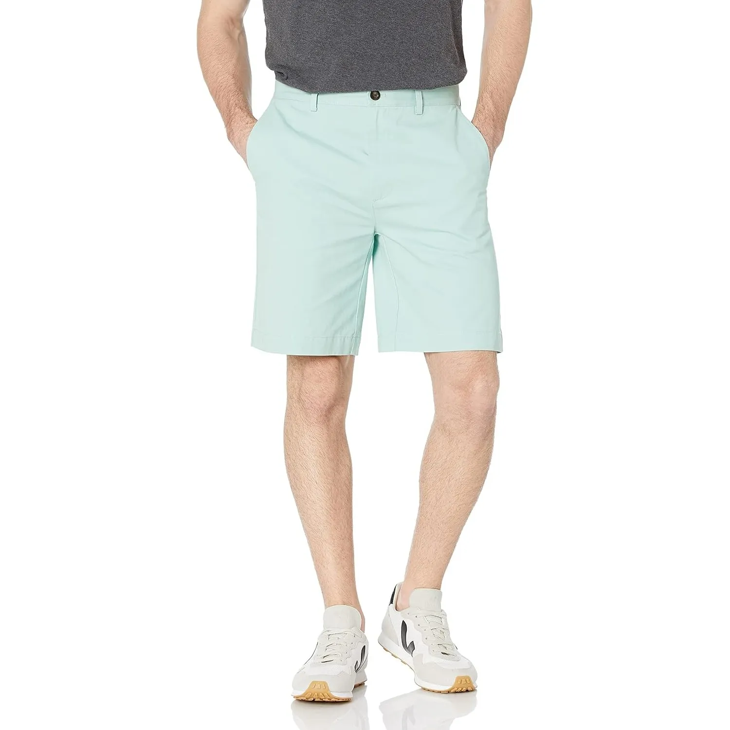 Amazon Essentials Herren Kurze Hosen Chino Shorts 100% Baumwolle, Multi-Packs