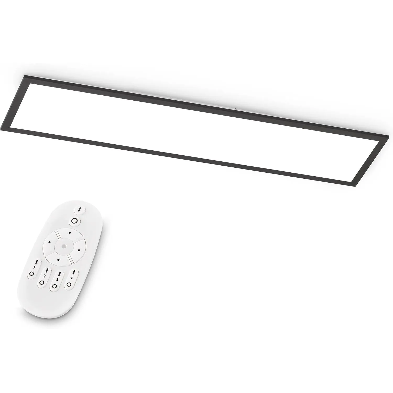 EGLO LED Büro-Deckenleuchte Bottazzo, Panel mit Fernbedienung, 3200 Lumen