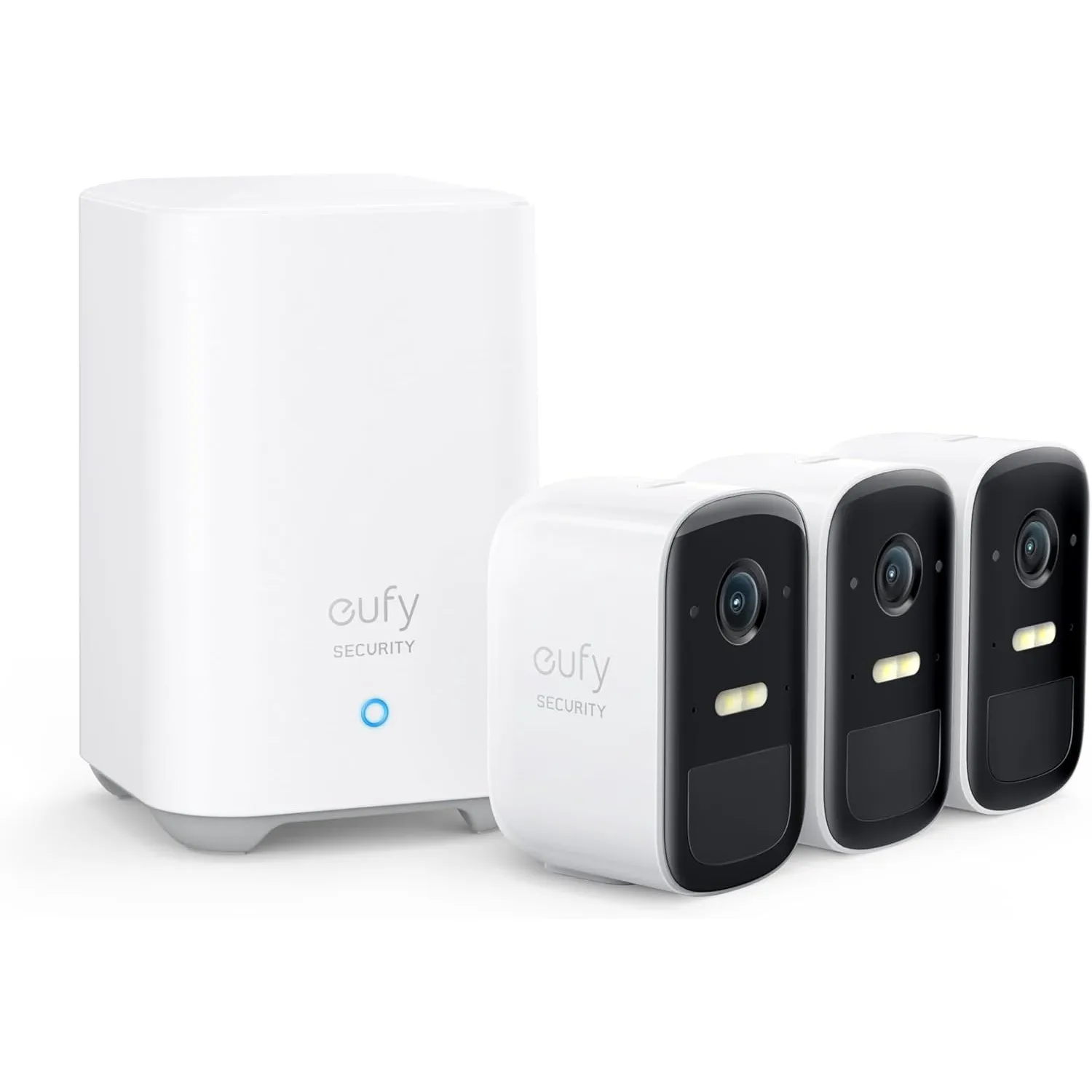 eufy Security eufyCam 2C, überwachungskamera aussen, 180 Tage Akku, HD 1080p, IP67 wetterfest, Nachtsicht, Kompatibel m…