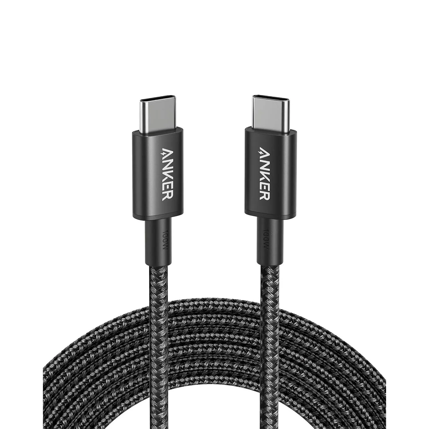 Anker 100W USB C Kabel PD 3.0 Schnellladen [3m], Schwarz