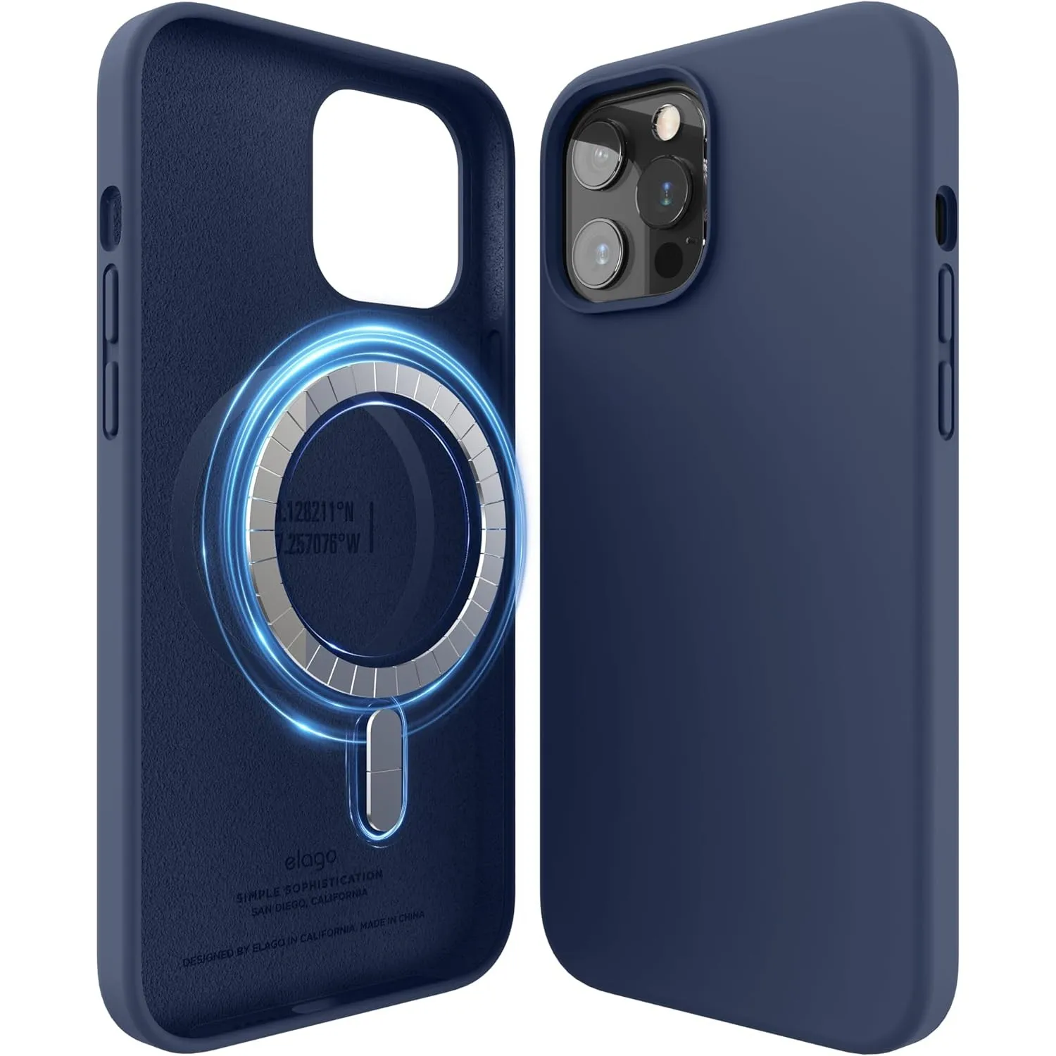 elago Magnetische Silikon Hülle für iPhone 12 Pro Max
