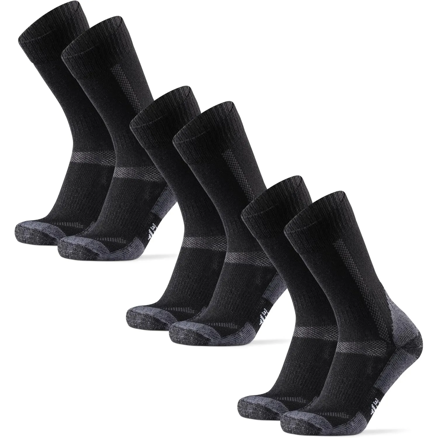 DANISH ENDURANCE Merino Wandersocken, Arbeitssocken, Merino Socken, Funktionssocken, Atmungsaktiv & Stark Gepolstert, H…