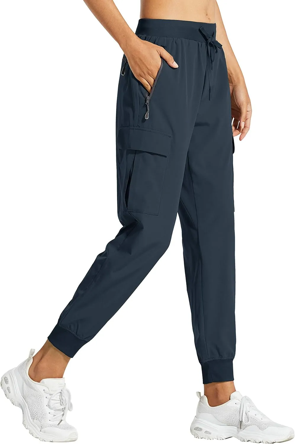 Libin Damen Cargohose Jogginghose Leichter Trekkinghose Wanderhose Wasserdicht Outdoorhose Schnelltrocken Sportlich Fre…