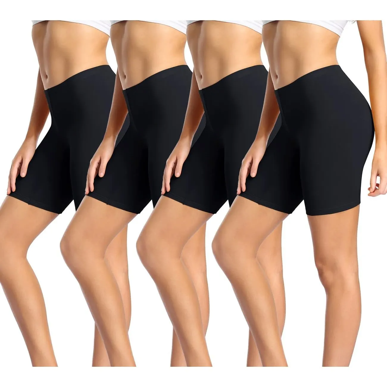 wirarpa Radlerhose Damen Kurz Baumwolle Boxershorts Damen | Unter Kleid, Unterhosen mit Bein, Anti Scheuern, Kurze Legg…