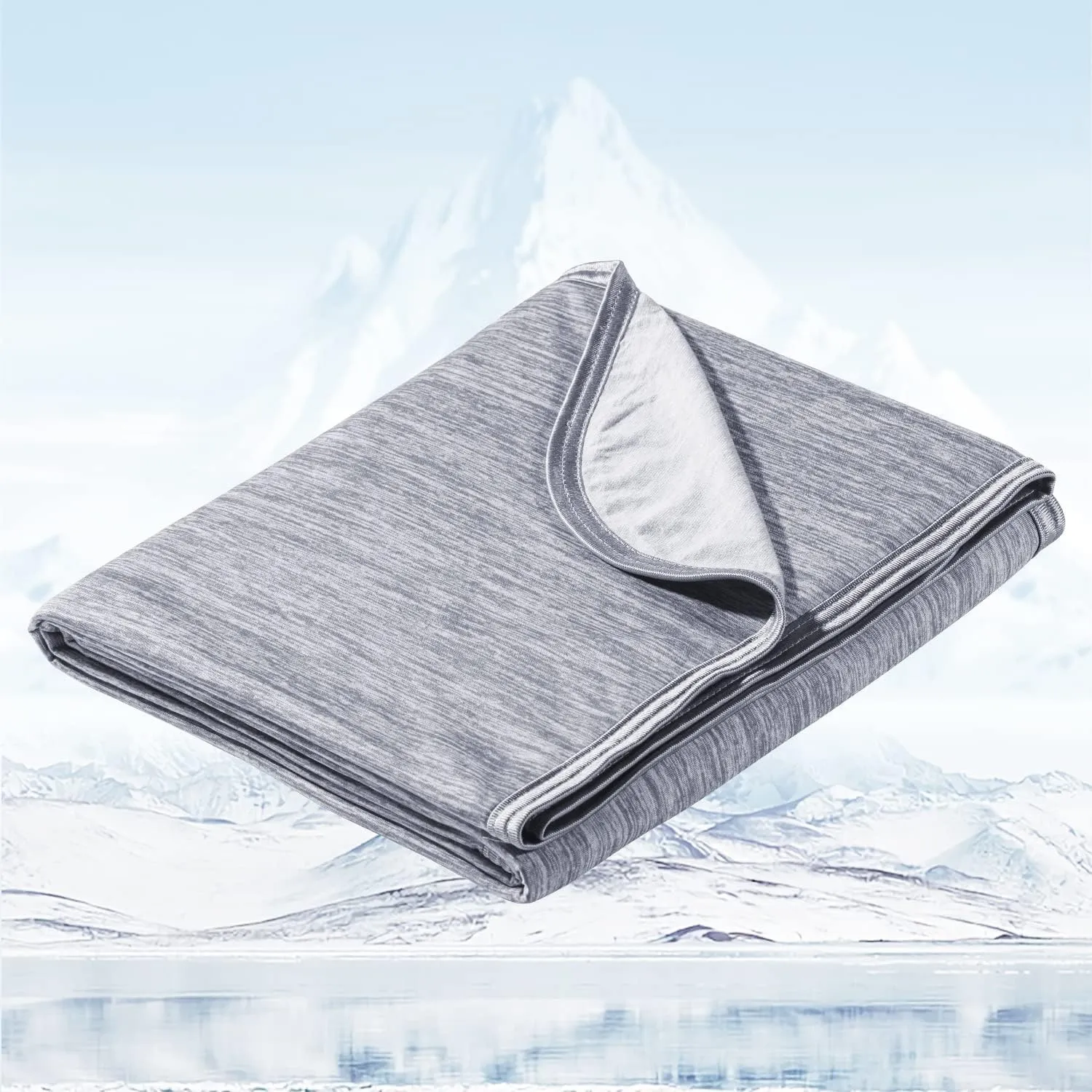Avoalre 2 in1 kühlende Decke, Kühlende Bettdecke & Kühldecke für Bett Arc-Chill 3.0 Selbstkühlende Sommerdecke Q-Max 0,…