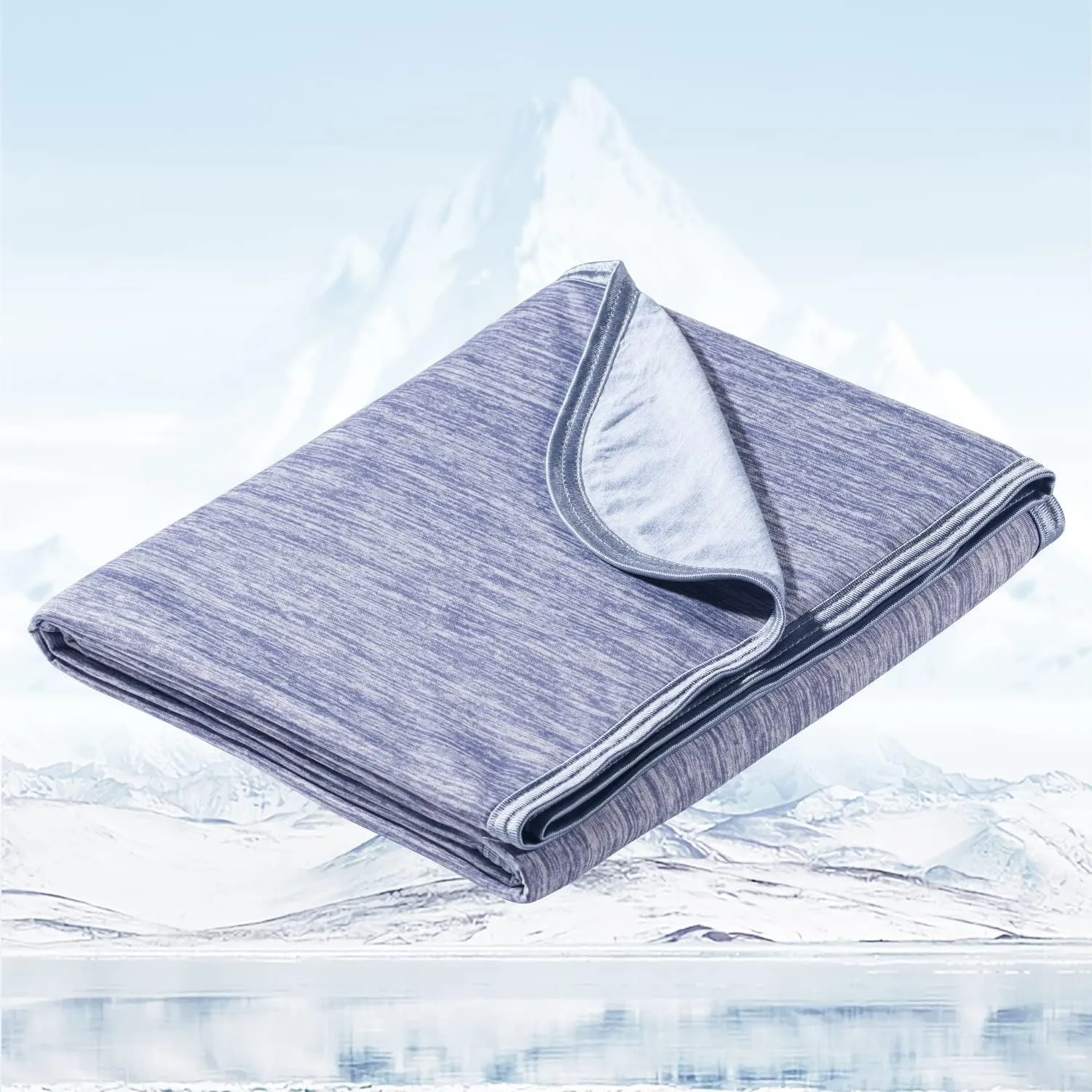 Avoalre 2 in1 kühlende Decke, Kühlende Bettdecke & Kühldecke für Bett Arc-Chill 3.0 Selbstkühlende Sommerdecke Q-Max 0,…