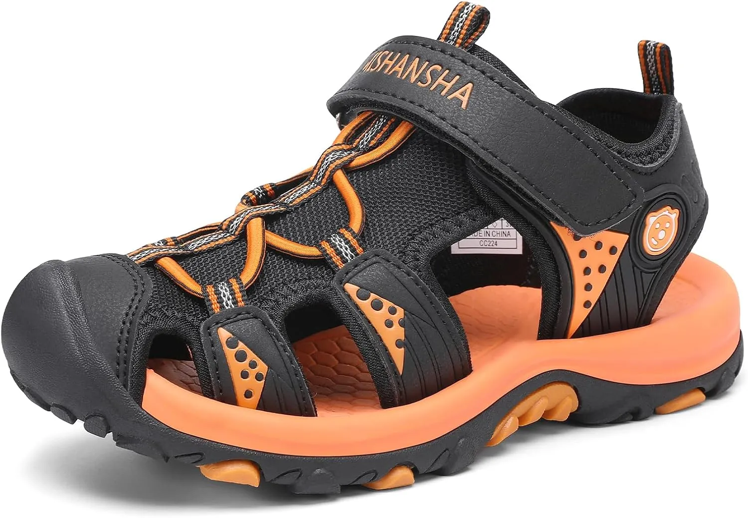 SAGUARO Geschlossene Sandalen Kinder Trekking Sommer Outdoor Schuhe Atmungsaktiv