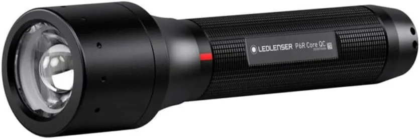 Ledlenser P6R Core QC | 2020 | LED Taschenlampe | Multicolor-LED weiß | rot | grün | blau | aufladbar mit Lithium Akku …