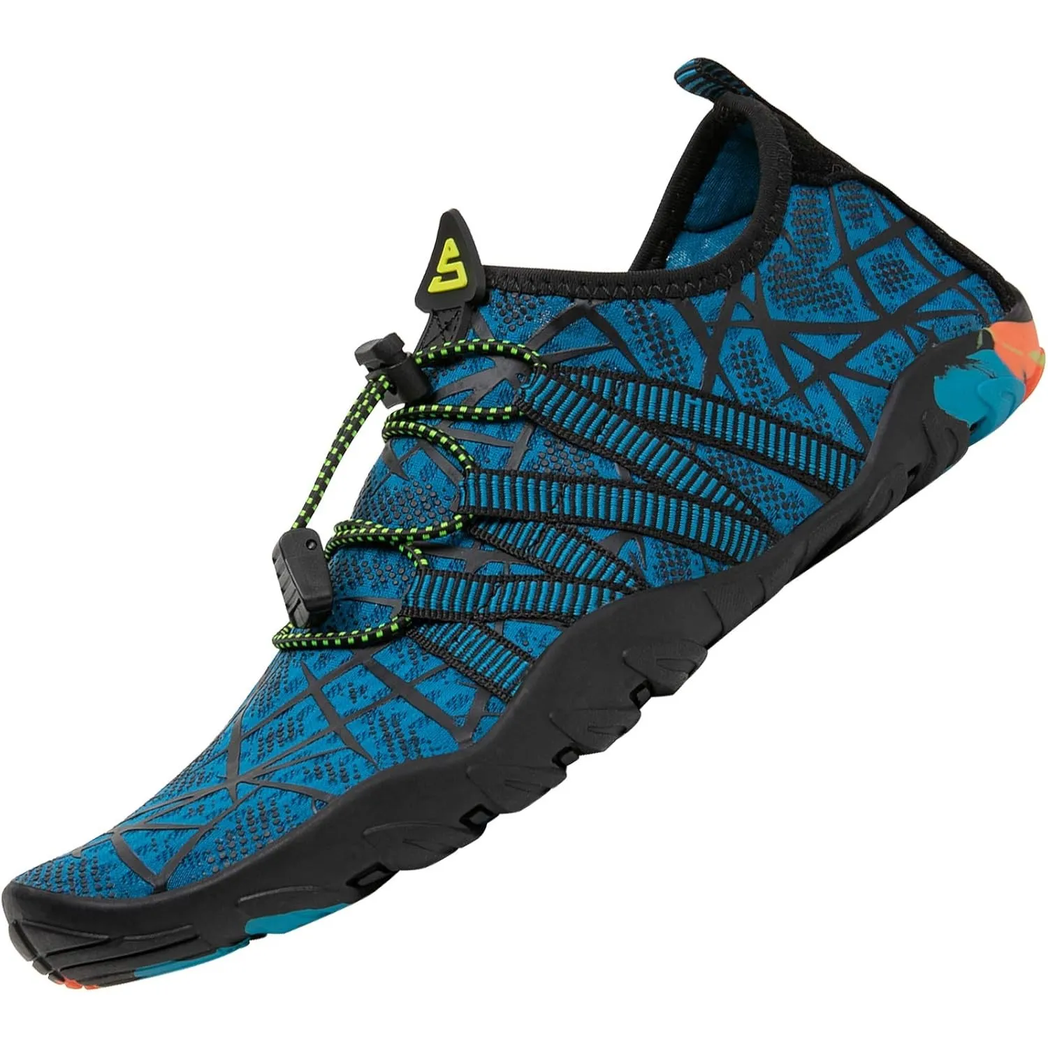 SAGUARO Badeschuhe für Herren Damen - 7/9 Drainagelöcher Schnelltrocknende rutschfest, Gr 35-48