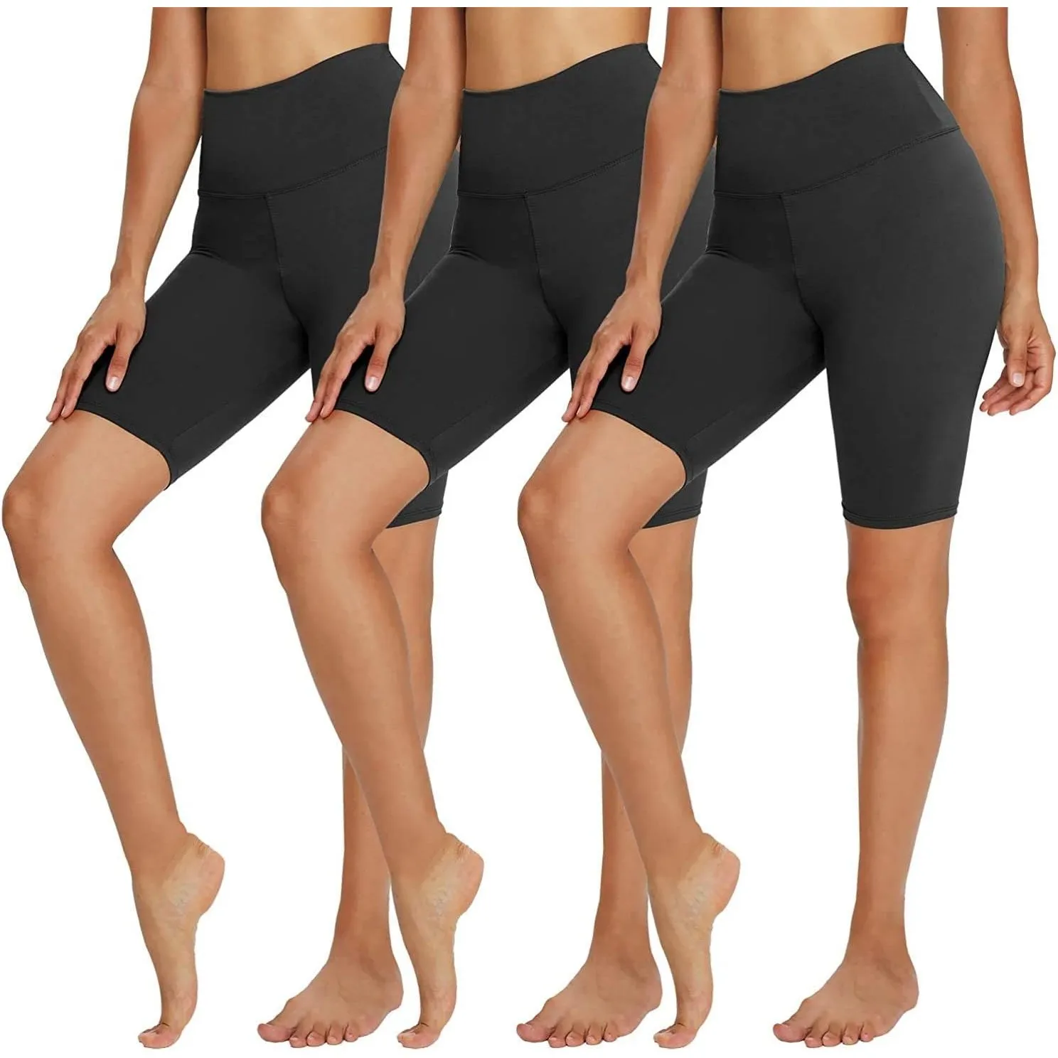 TNNZEET 3er Pack Radlerhose Damen High Waist Sommer Shorts Kurze Sporthose | Elastisch Leggings, Hotpants Unter Kleider…