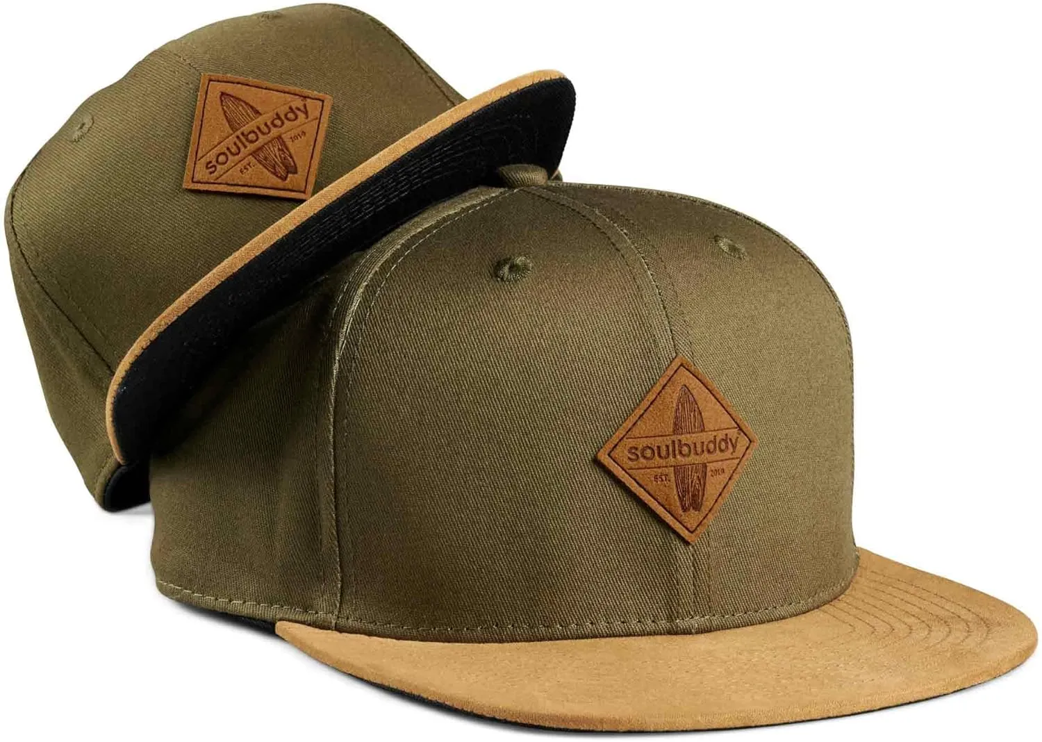 Soulbuddy Vater Sohn Baseball Cap Set – 2er Partnerlook Familie – Herren & Kinder Basecap – tolle Sommer Caps – Snapbac…