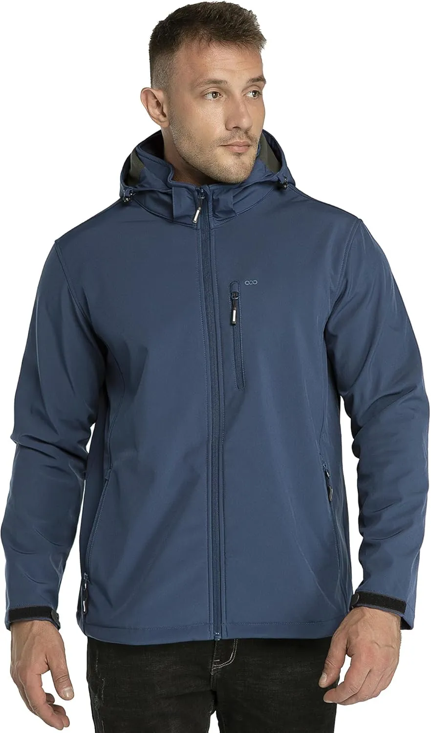 33,000ft Softshelljacke für Herren Wasserdicht Winterjacke Winddicht Warme Fleece Gefüttert Windbreaker Funktionsjacke …