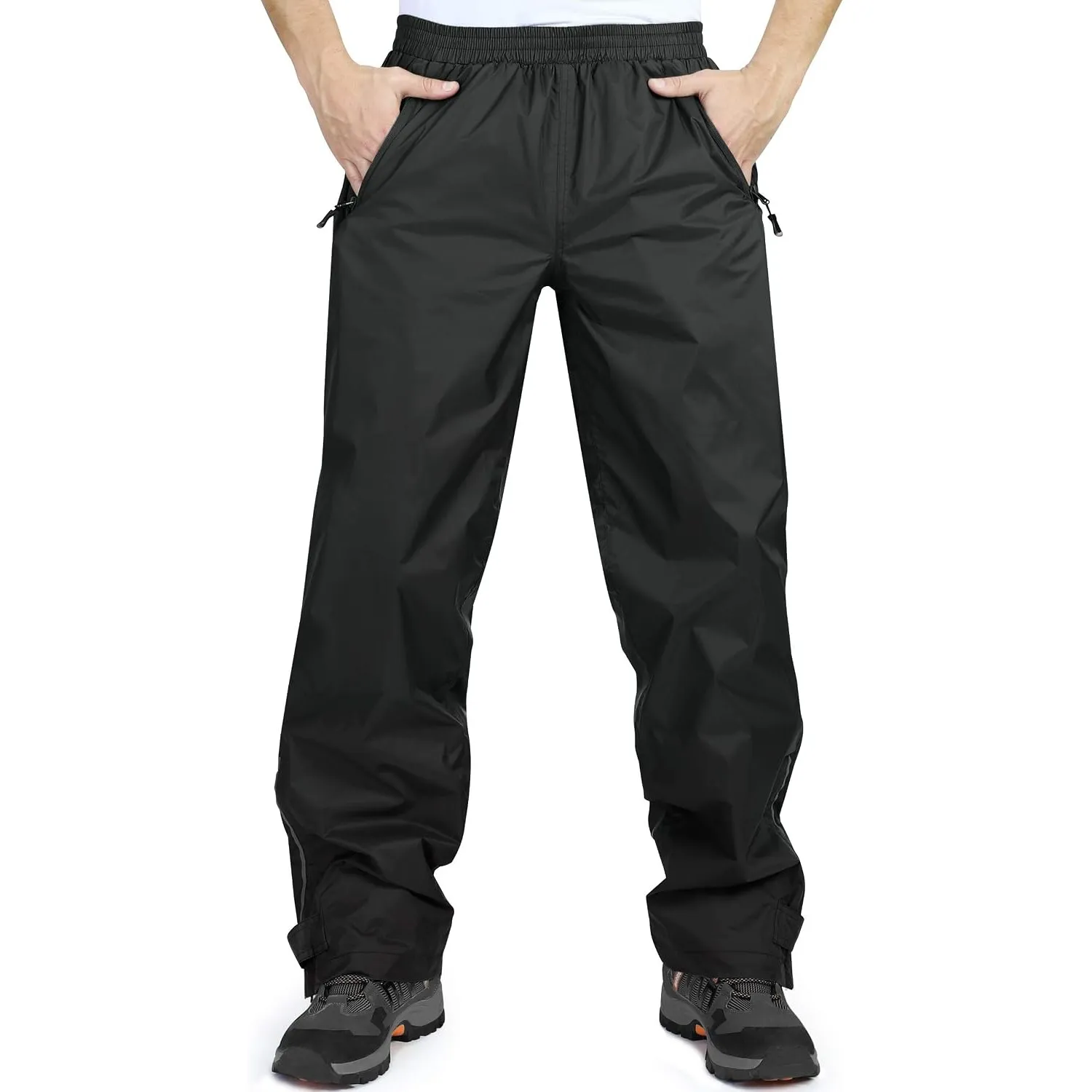 33,000ft wasserdichte Regenhose für Herren Leichte Outdoorhose Wanderhose