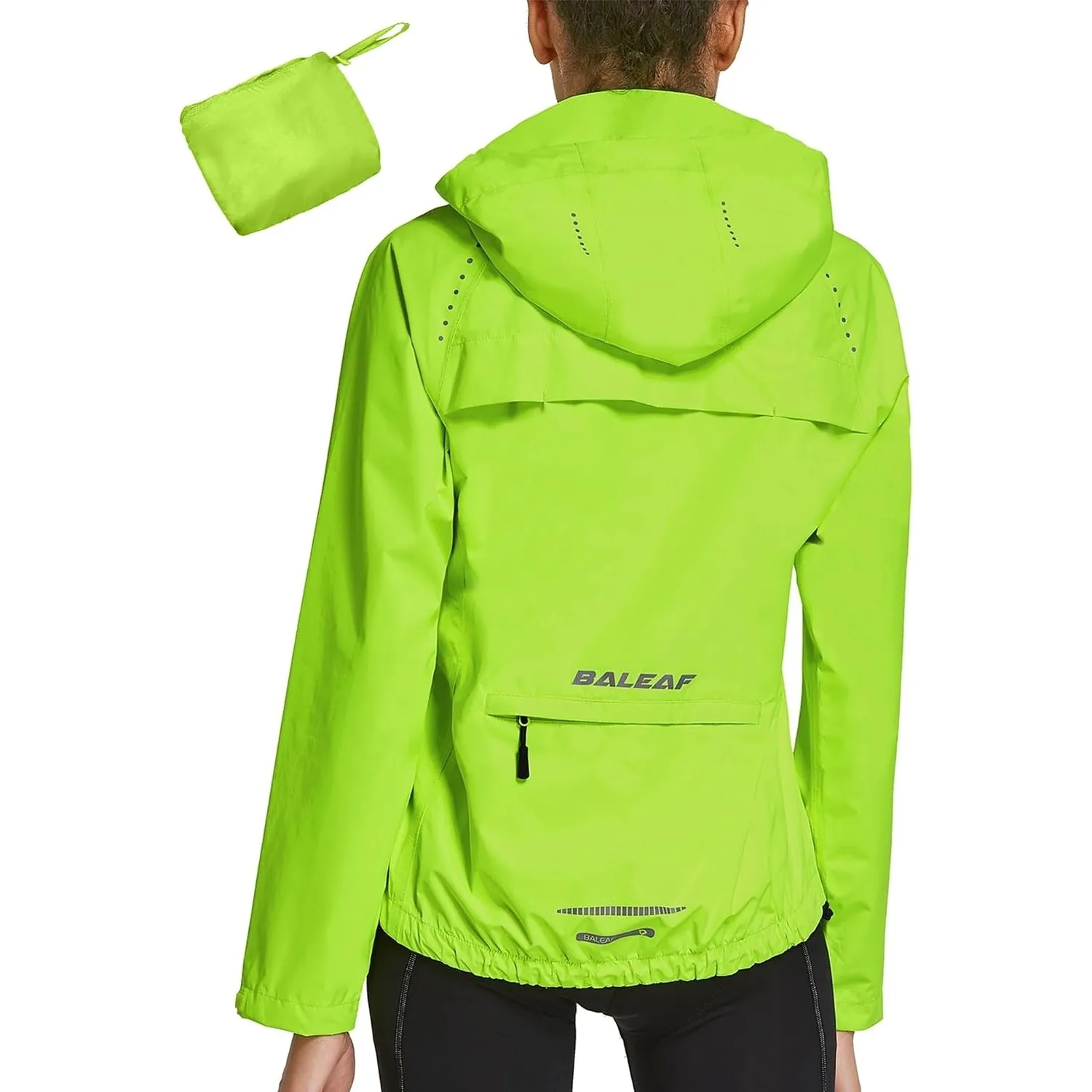 baleaf Fahrradjacke Damen Regenjacke Wasserdicht Atmungsaktiv Wanderjacke Windbreaker Sommerjacke Outdoor Jacken Leicht…