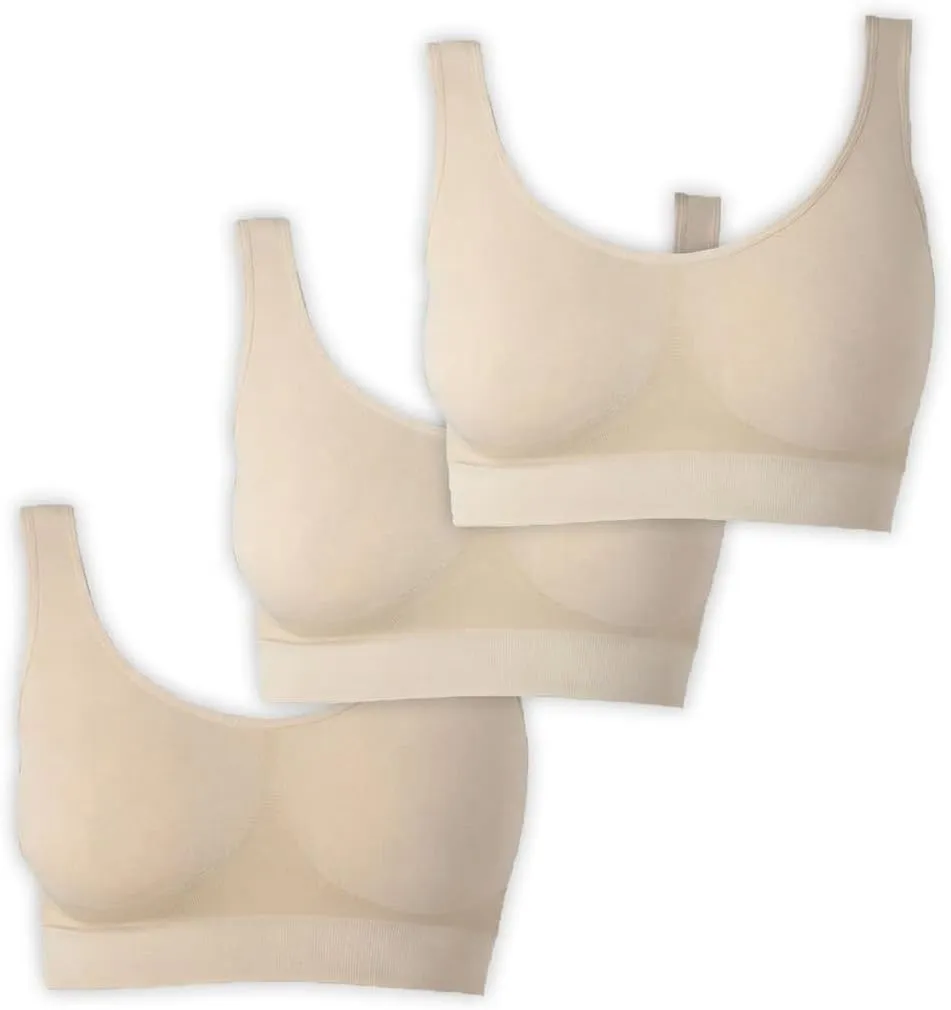 UnsichtBra Bustier Damen BH ohne Buegel | Wohlfühl Bustiers Top | Bügelloser Soft Bra | Schlaf Still Sport Bralette in …