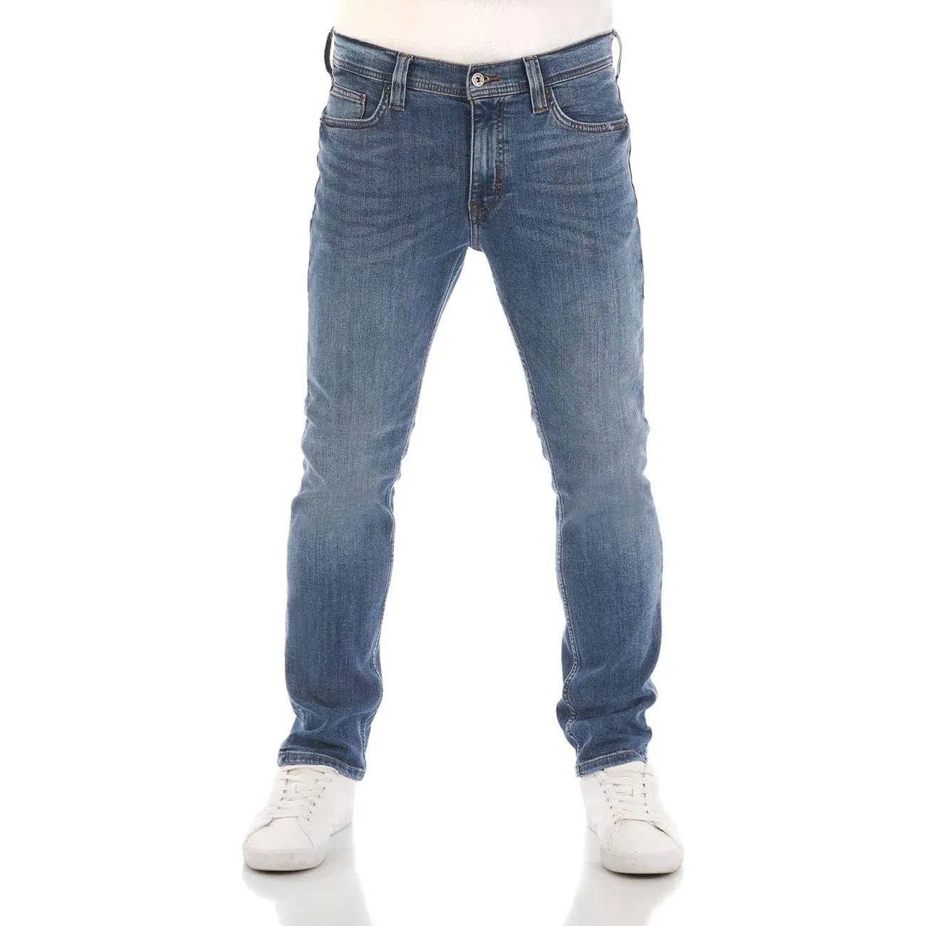 MUSTANG Jeans Herren Stretch Slim Fit Vegas Jeanshose Hose Denim
