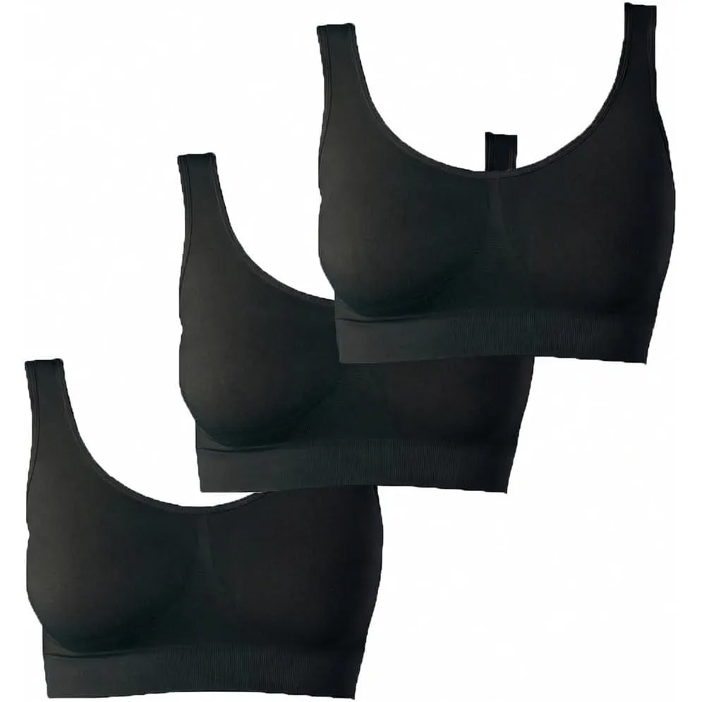 UnsichtBra Bustier Damen BH ohne Buegel | Wohlfühl Bustiers Top | Bügelloser Soft Bra | Schlaf Still Sport Bralette in …