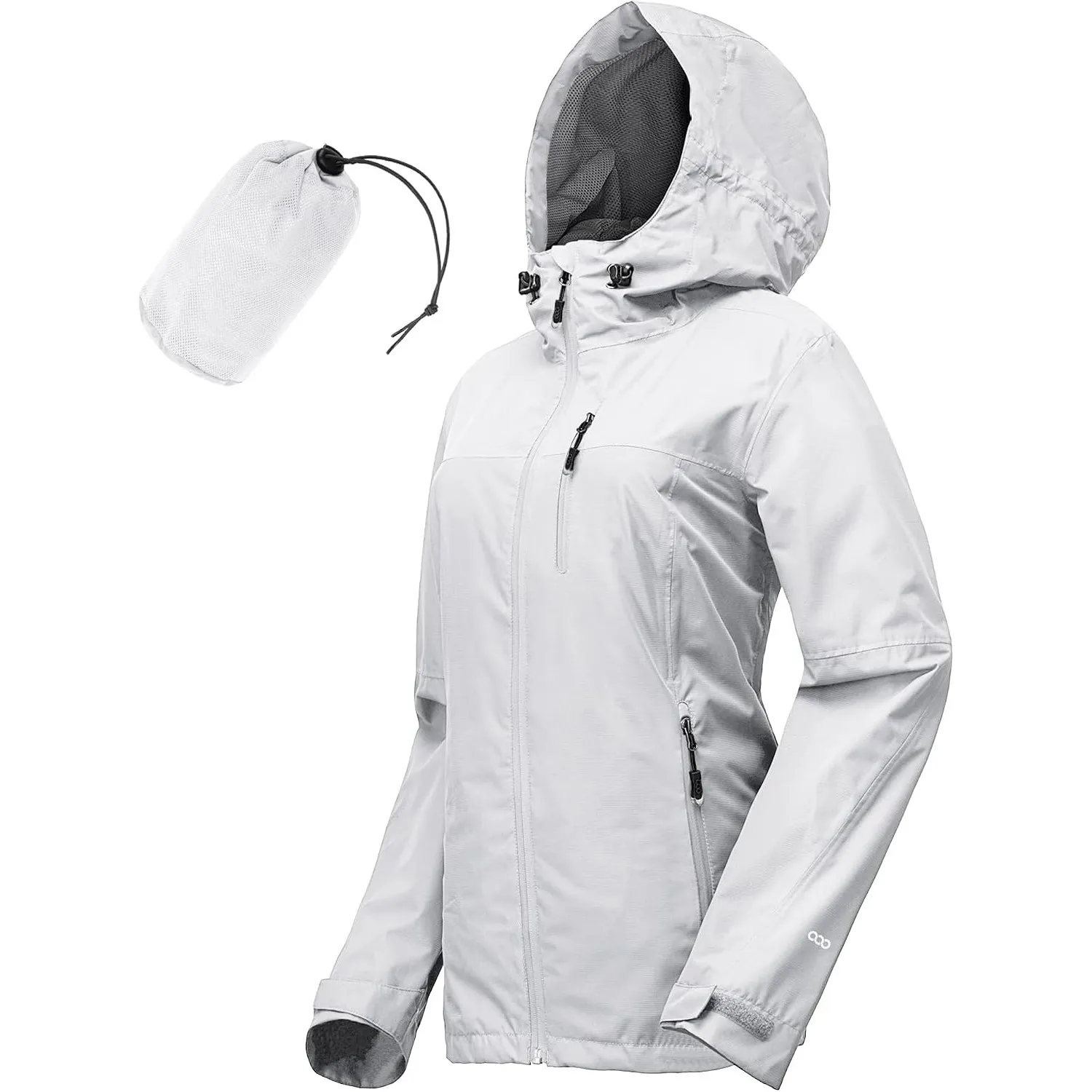 33,000ft Regenjacke Damen Wasserdicht Packbar Fahrradjacke Übergangsjacke