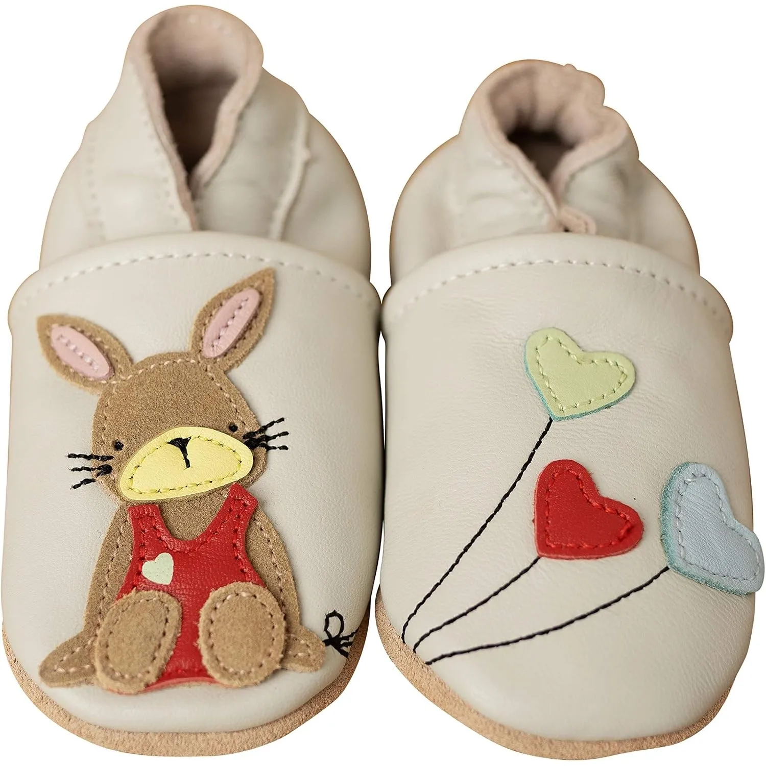 Krabbelschuhe - MARKENQUALITÄT VIELE Motive bis 4 Jahre Babyschuhe Leder Babyhausschuhe Lauflernschuhe Lederpuschen Hau…
