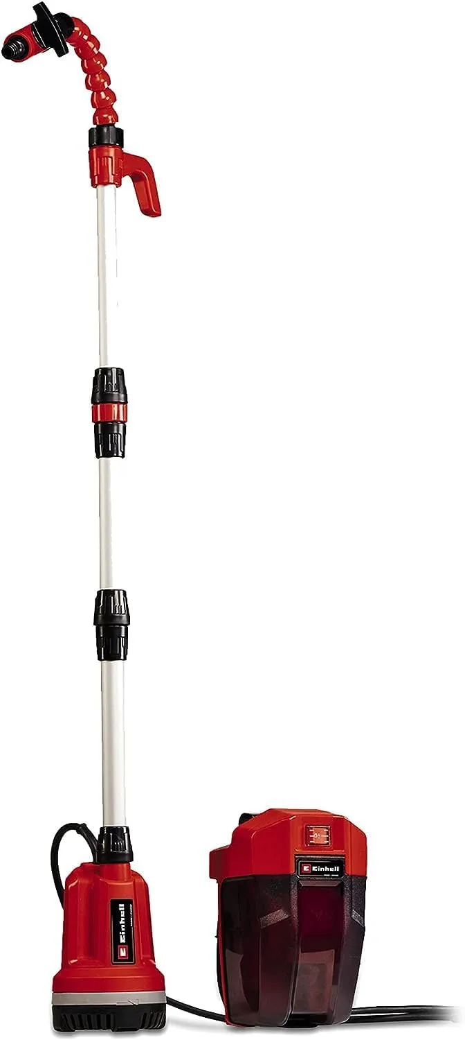 Einhell Akku-Tauchdruck/Regenfasspumpe GE-PP 18 RB Li-Solo Power X-Change (18 V, Förderdruck max. 2 bar, max. 3.000 L/h…