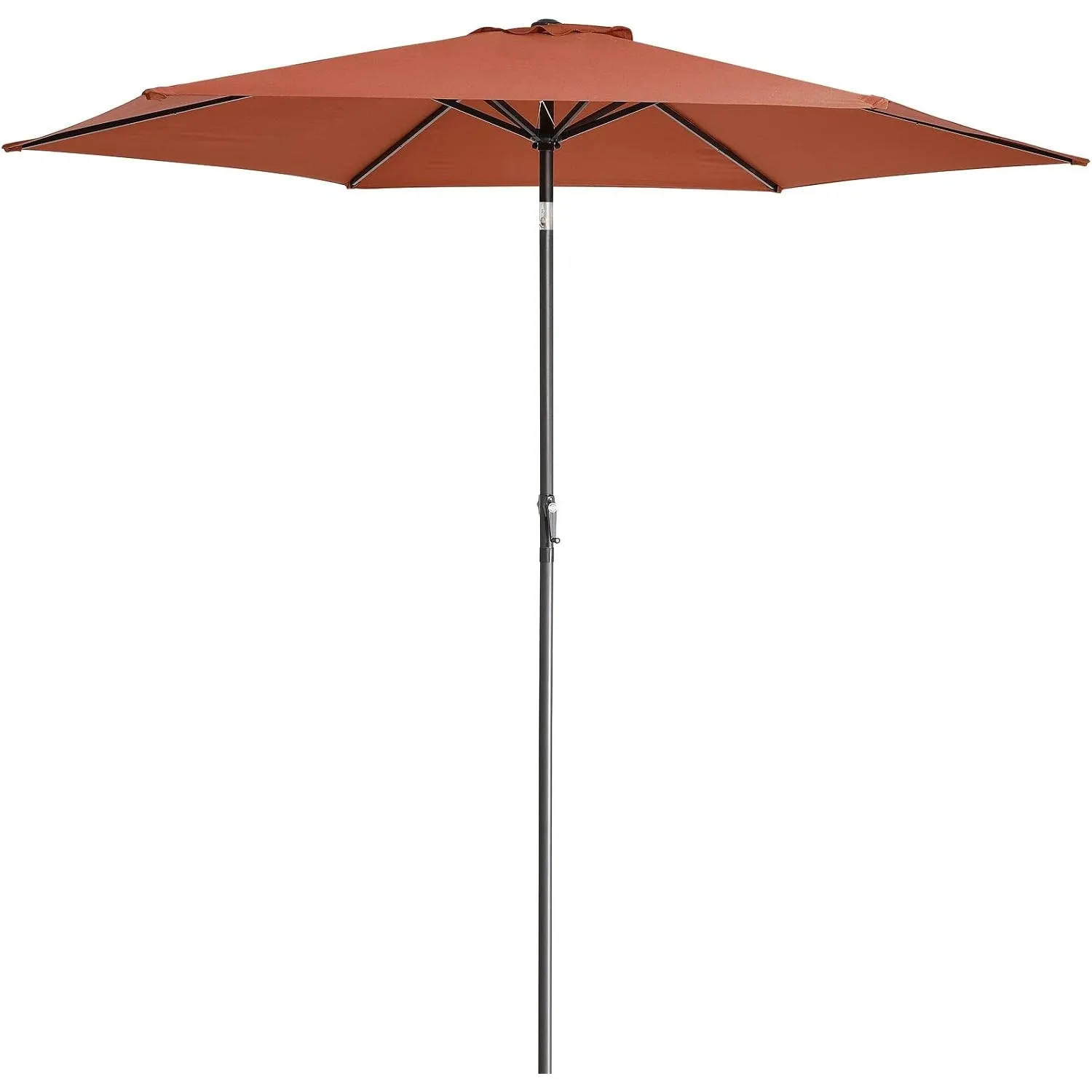 Kingsleeve® Sonnenschirm 300cm UV Schutz 80+ Abdeckung Kurbel Knickbar Rund Balkon Terrasse Garten Balkonschirm Kurbels…