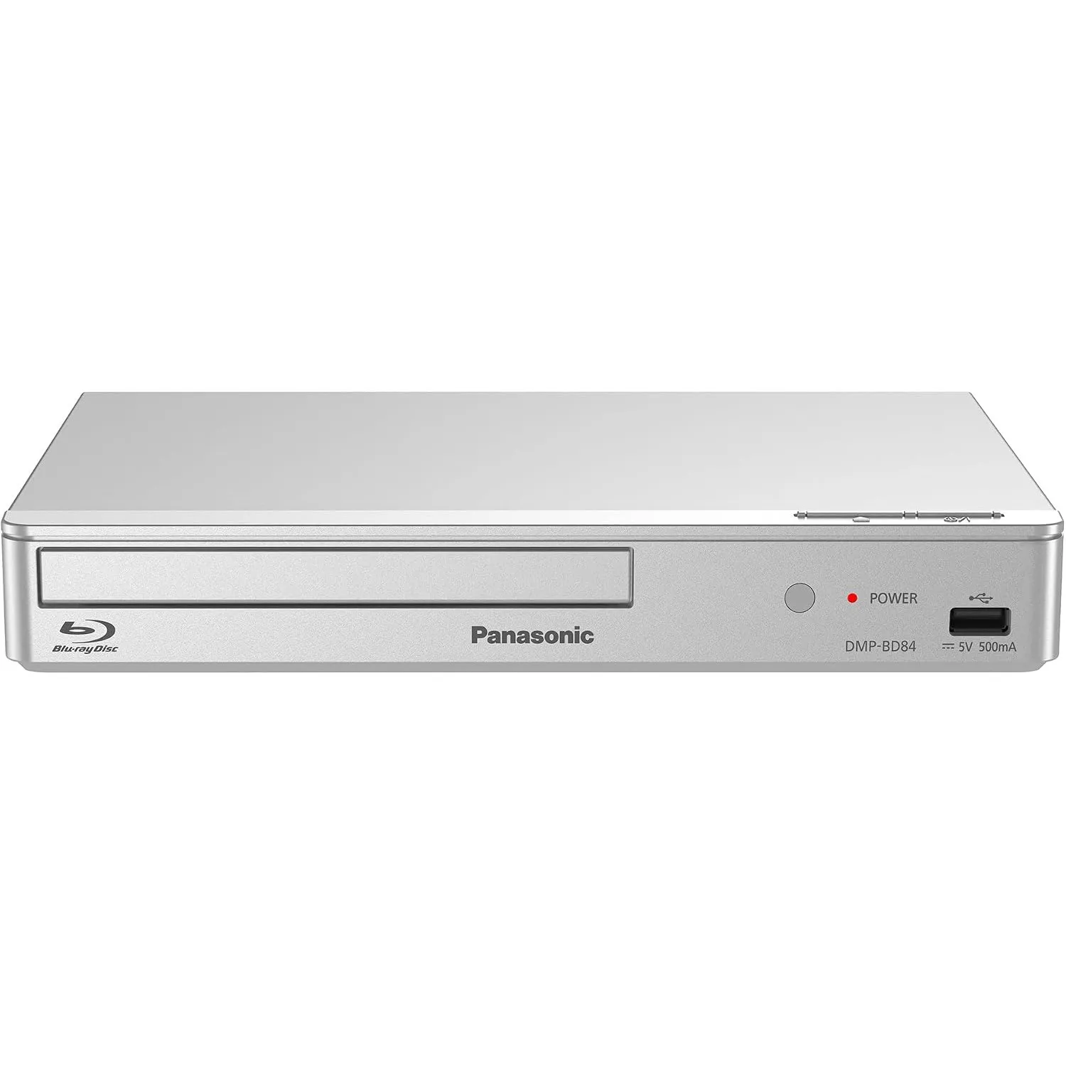 Panasonic DMP-BD84EG-S Smart Network 2D Blu-ray/DVD-Player, Internet-Apps, hochauflösendes Audio, Wiedergabe von extern…