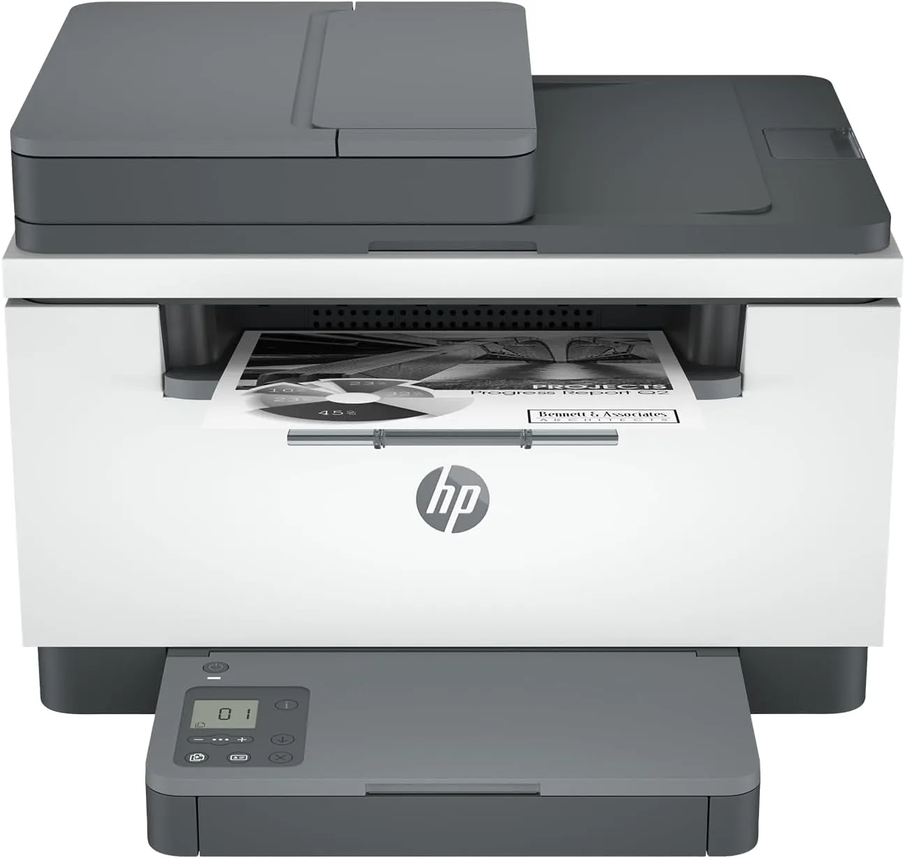 HP LaserJet MFP M234sdn Multifunktionslaserdrucker, Drucker, Scanner, Kopierer, Vorlageneinzug, LAN, Duplex, Grau-Weiß,…
