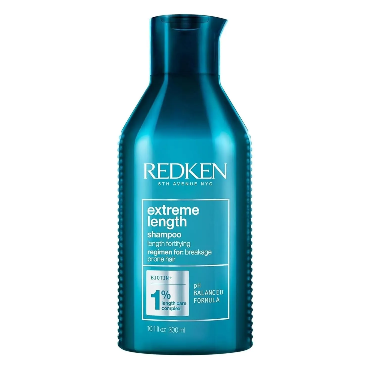 Redken Haarshampoo für lange und starke Haare, Anti Haarbruch, Mit Biotin, Extreme Length Shampoo, 1 x 300 ml