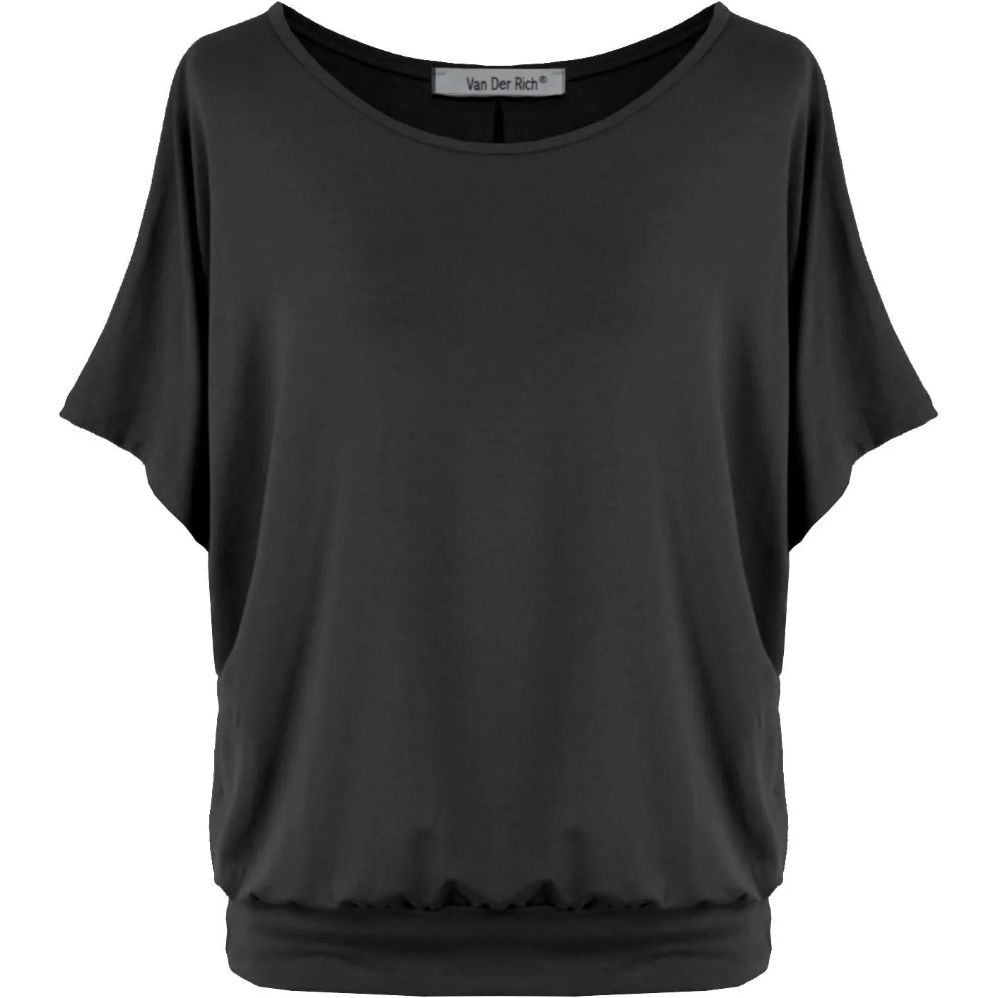 Van Der Rich ® - Oversize T-Shirt mit Fledermausärme - Damen