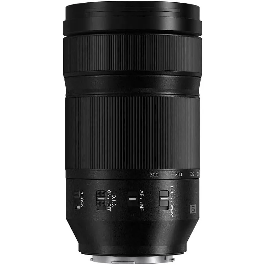 Panasonic LUMIX S-R70300E 70-300mm F4.5-5.6 Tele-Zoomobjektiv, Dual I.S. 2 Stabilisierung, 0,5X Makro, wetterfest, L-Mo…