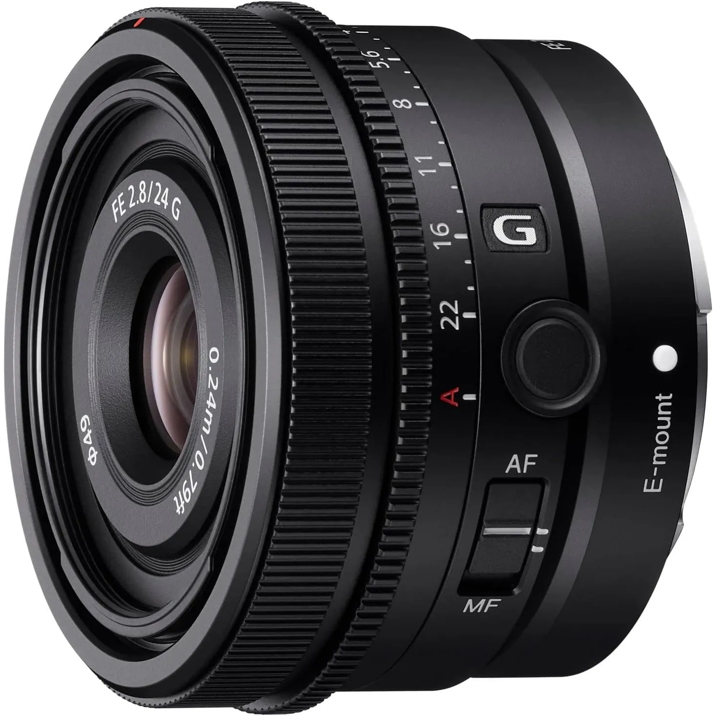 Sony SEL24F28G-FE 24 Mm F2.8 G Vollformat Festbrennweiten Objektiv, G Serie, E Mount, für Foto und Video, Schwarz, 1 Co…