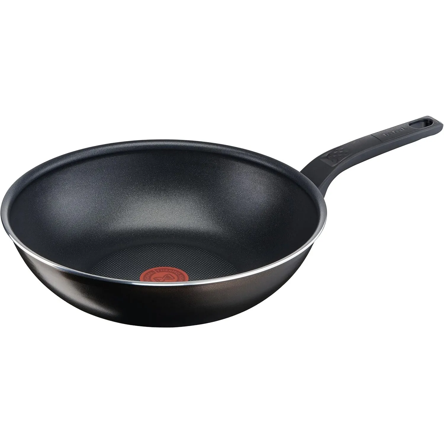 Tefal Easy Cook & Clean Wokpfanne 28 cm, Antihaftbeschichtung, Thermo-Signal bei idealer Brattemperatur, nicht induktio…