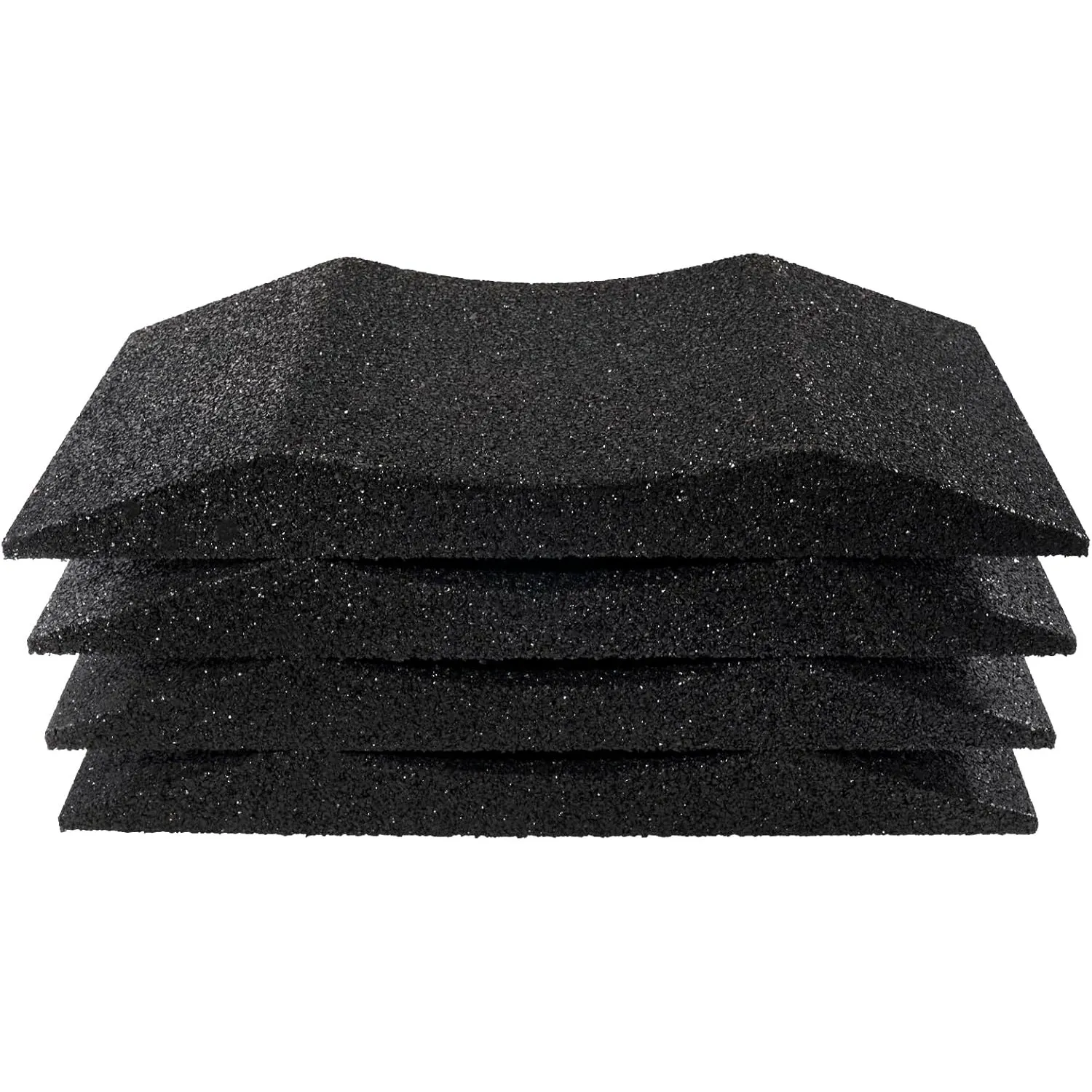HASKYY 4X Reifenschuh-Set 600x400x64mm bis 385er Reifen Reifenbett Reifenschoner Reifenwiege aus Gummigranulat