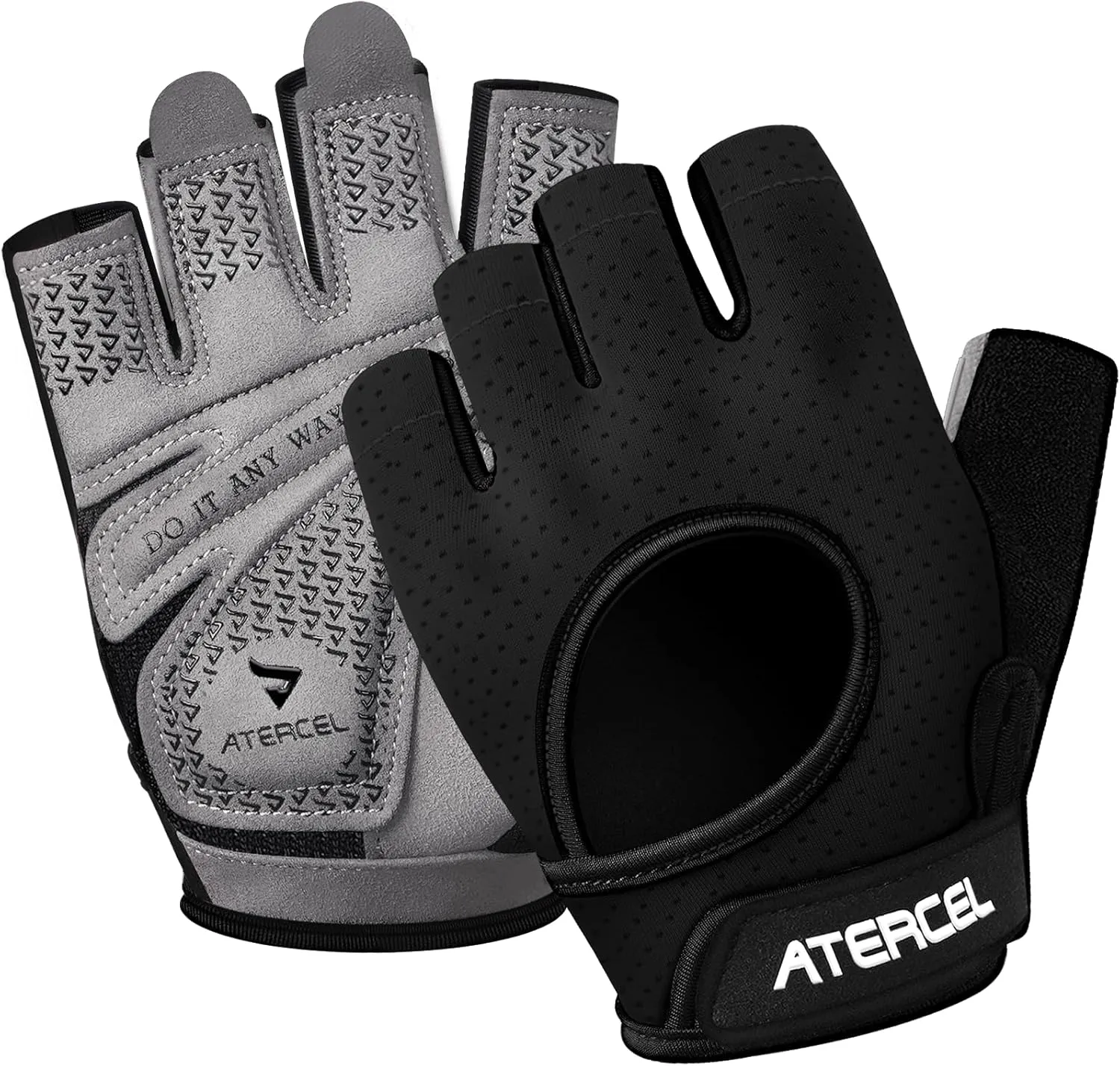 ATERCEL Fitness Handschuhe für Radfahren, Training, Fitness, Atmungsaktive Fahrradhandschuhe Herren und Damen