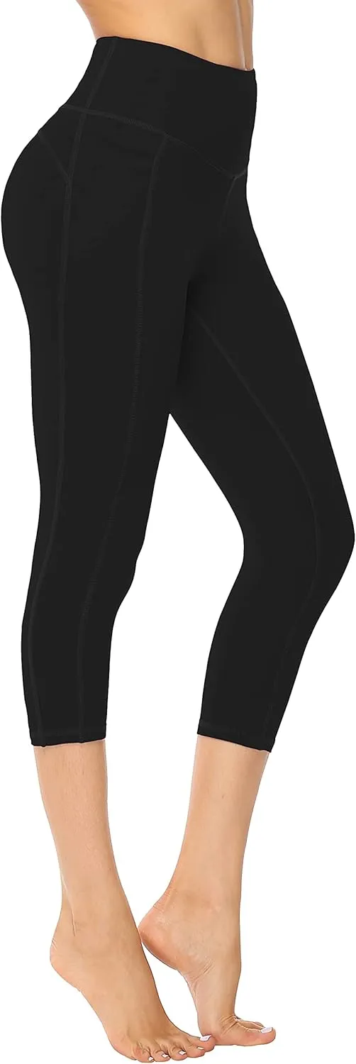 Persit Women's Sports Leggings with Pockets, Opaque Sports Trousers, Yoga Trousers, Streetwear