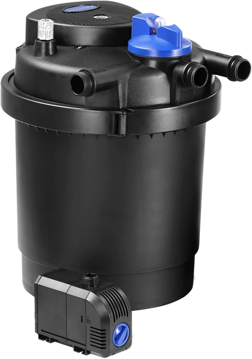 GARDEBRUK® Teichdruckfilter 16L 6000 Liter 11 Watt UVC Lampe Komplettset Gartenteich Teichfilter Druckteichfilter Druck…