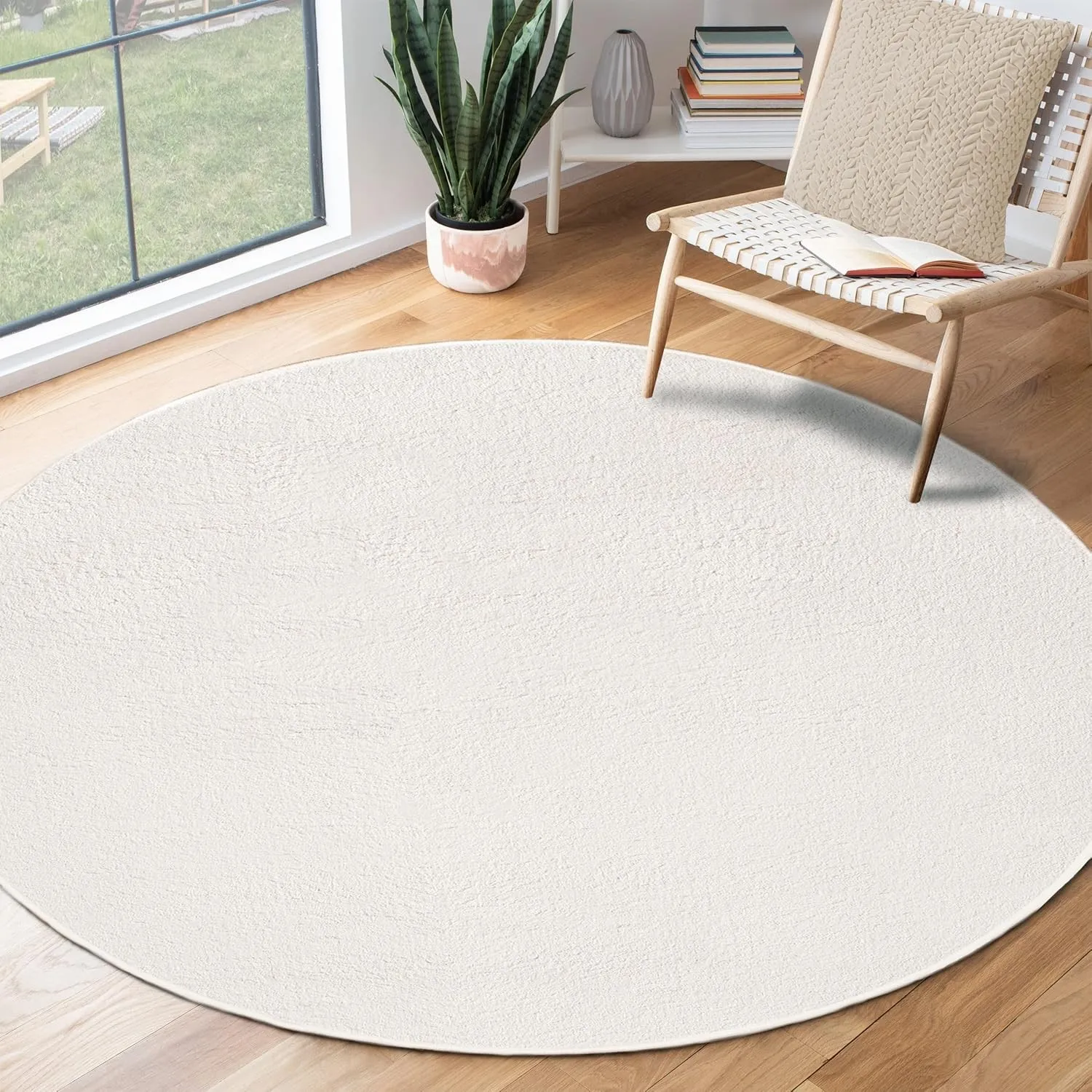 the carpet Relax Moderner Flauschiger Kurzflor Teppich, Anti-Rutsch Unterseite, Waschbar bis 30 Grad, Super Soft, Fello…