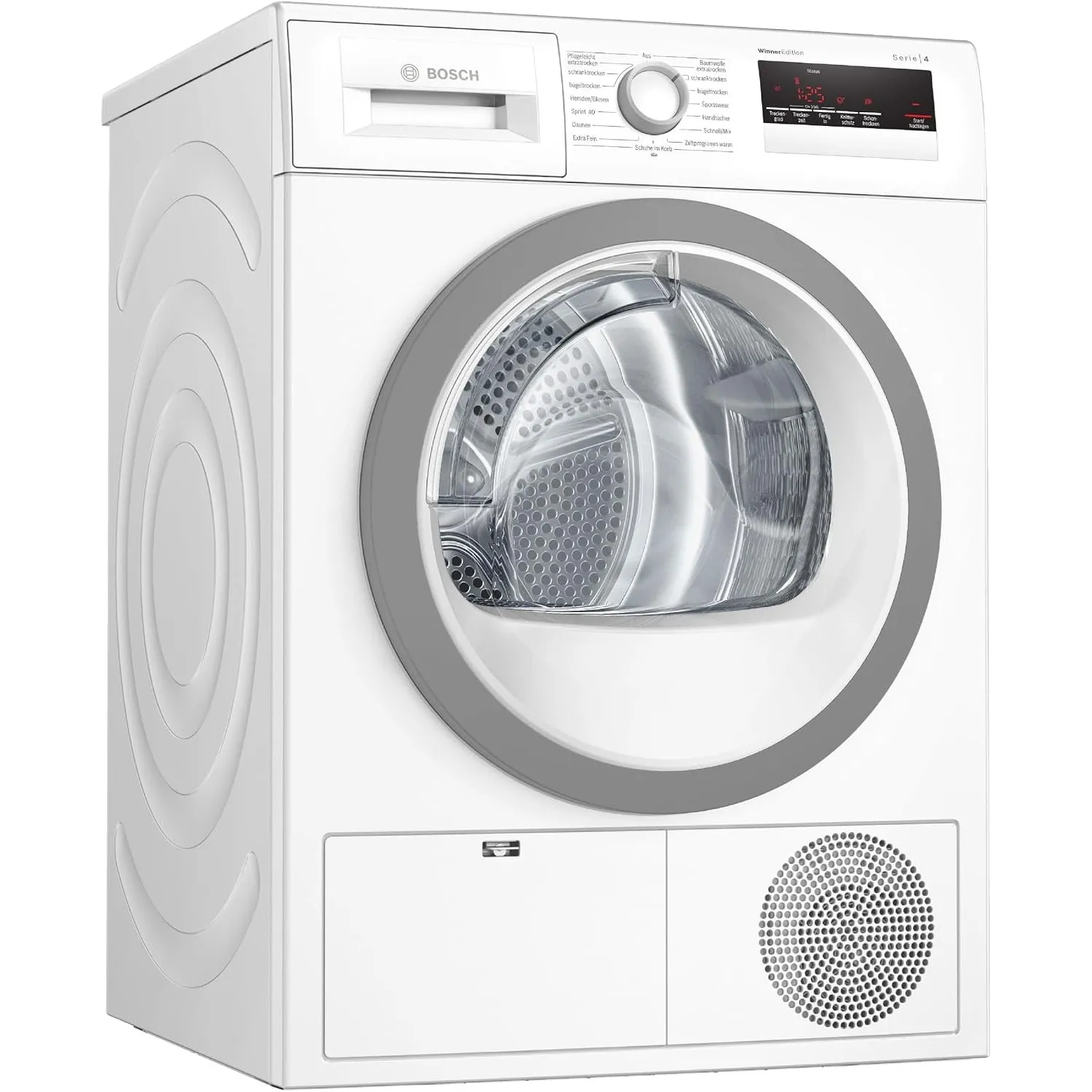 Bosch WTH85VWIN Serie 4 Wärmepumpentrockner für 8 kg Wäsche, 236 kWh pro Jahr, Auto Dry, Anti Vibration-Design, Sensiti…
