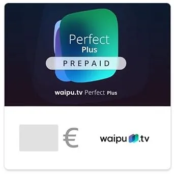 waipu.tv Perfect Plus Geschenkgutschein - für Deutschland - per E-Mail