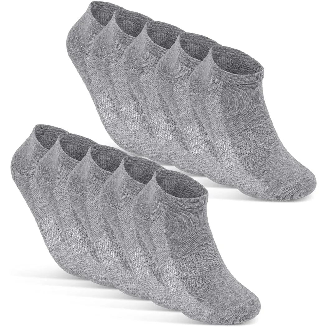 10 Paar Sneaker Socken Herren & Damen kurze Sportsocken Baumwolle Atmungsaktiv