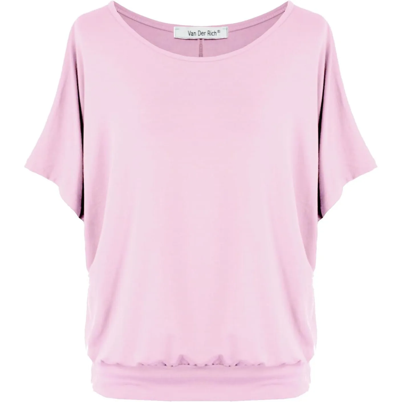 Van Der Rich ® - Oversize T-Shirt mit Fledermausärme - Damen
