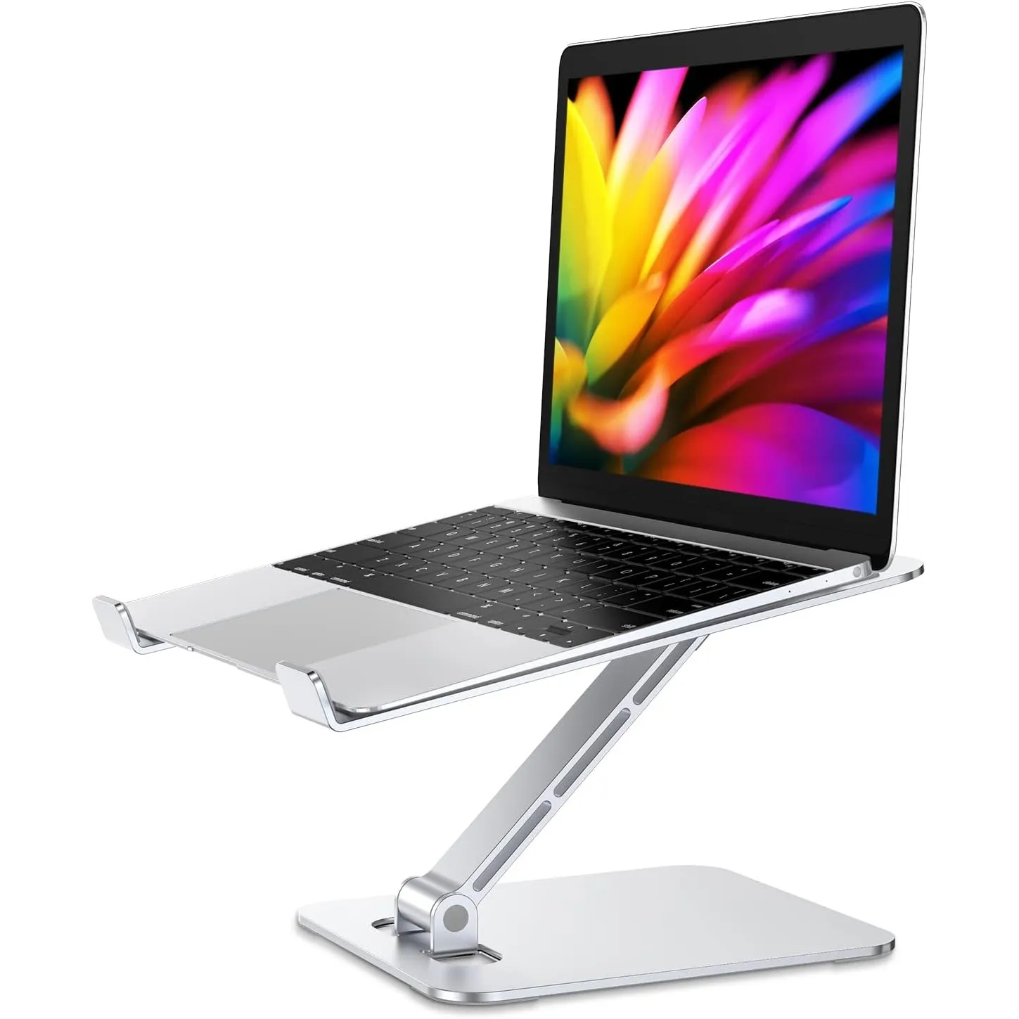 Babacom Laptop Ständer Höhenverstellbar, Faltbarer aus Aluminiumlegierung