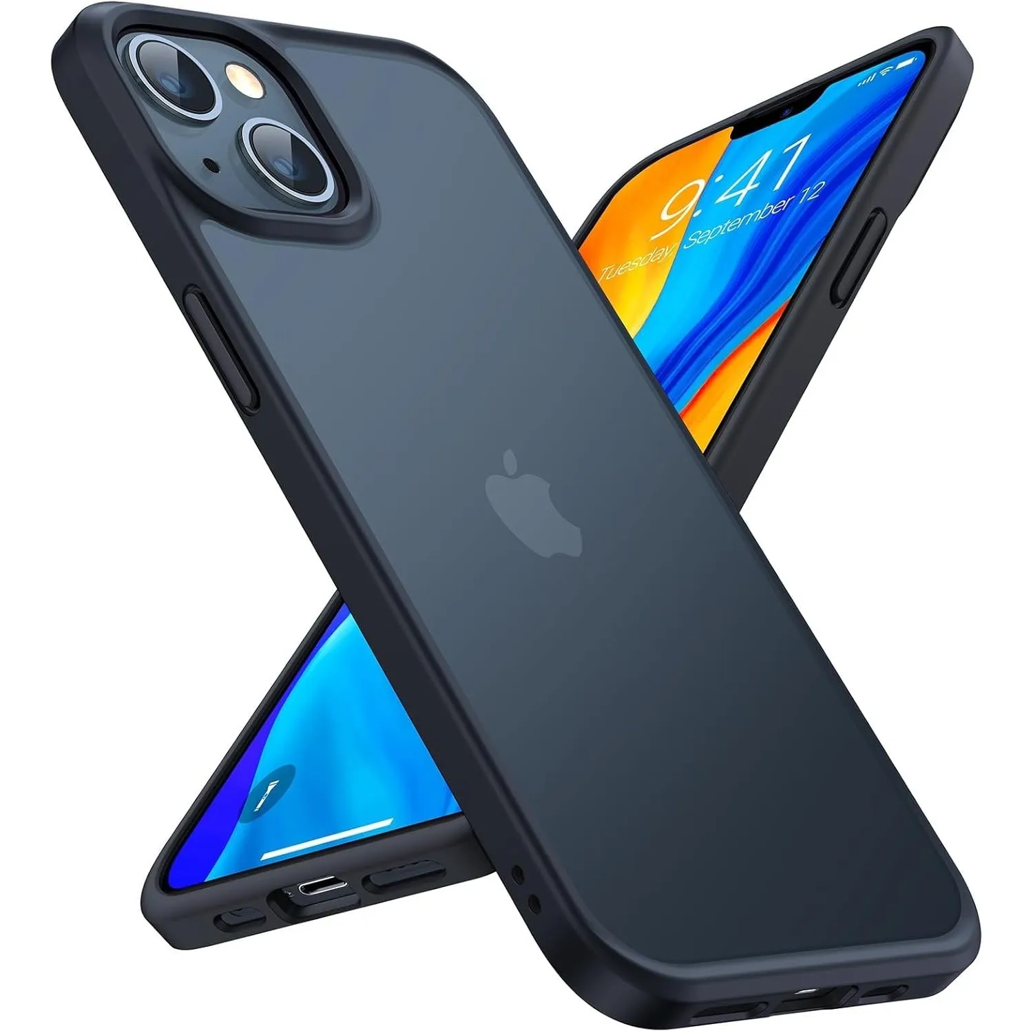 TORRAS für iPhone 13 Mini Hülle Echter Zertifizierter Militärschutz Handyhülle iPhone 13 Mini Case Stoßfest Kratzfest S…
