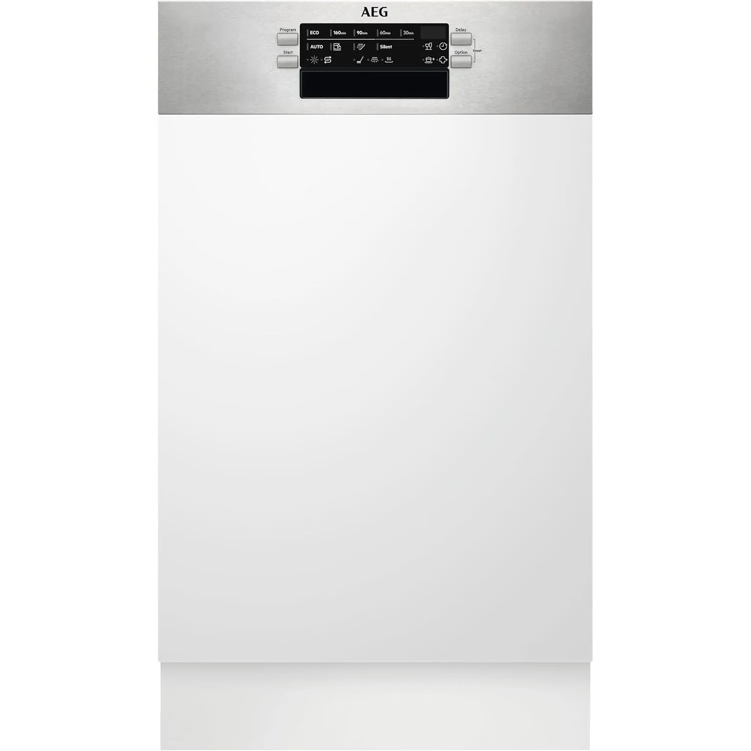 AEG 7000 Geschirrspüler teilintegriert 45 cm, GlassCare, FEE7341AZM
