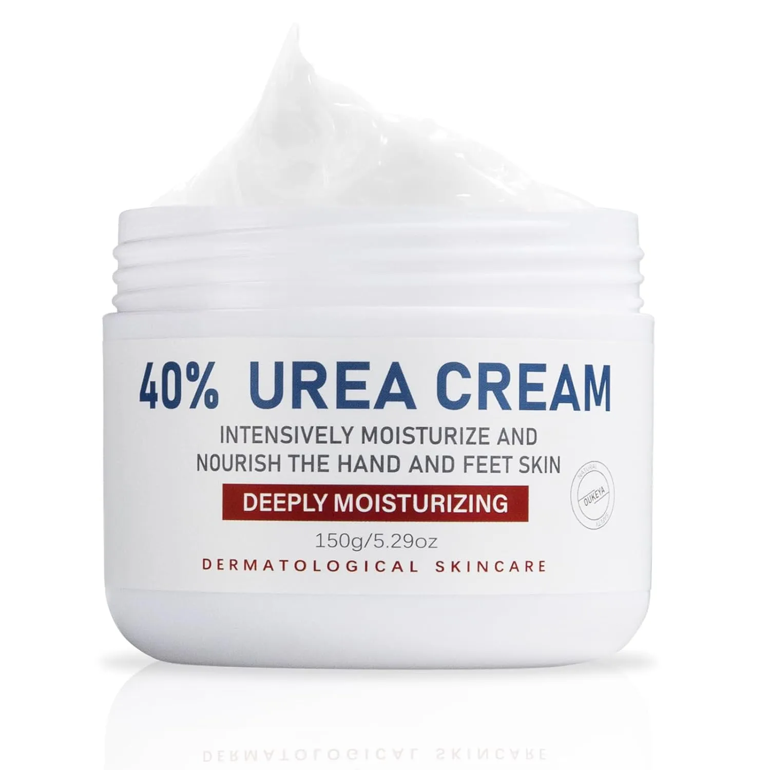 OUKEYA Urea-Creme 40 Prozent für Fuß und Hände, Urea Cream, Urea-Fuß, Fußcreme, Harnstoffcreme für Trockene, Rissige Fü…