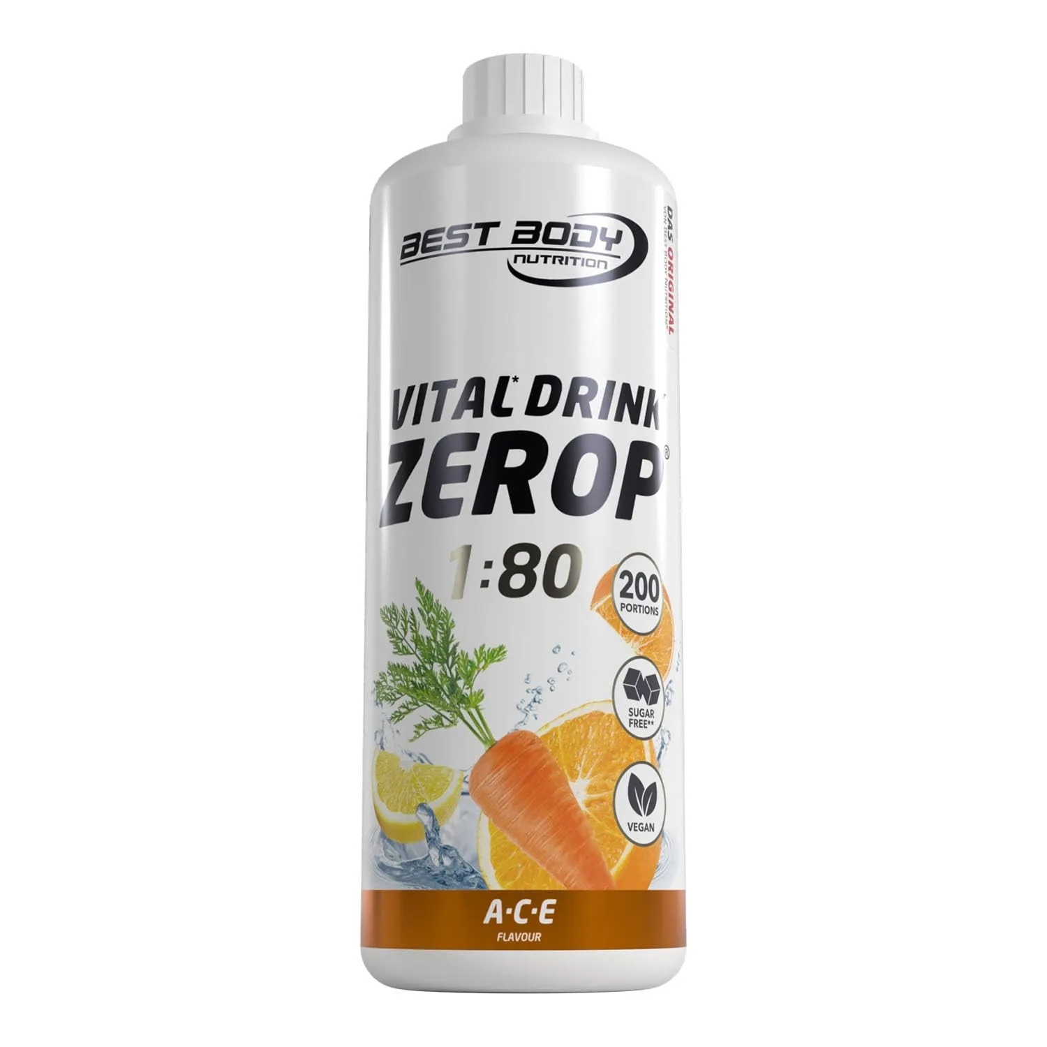 Best Body Nutrition Zerop Getränkekonzentrat ACE, 1 l