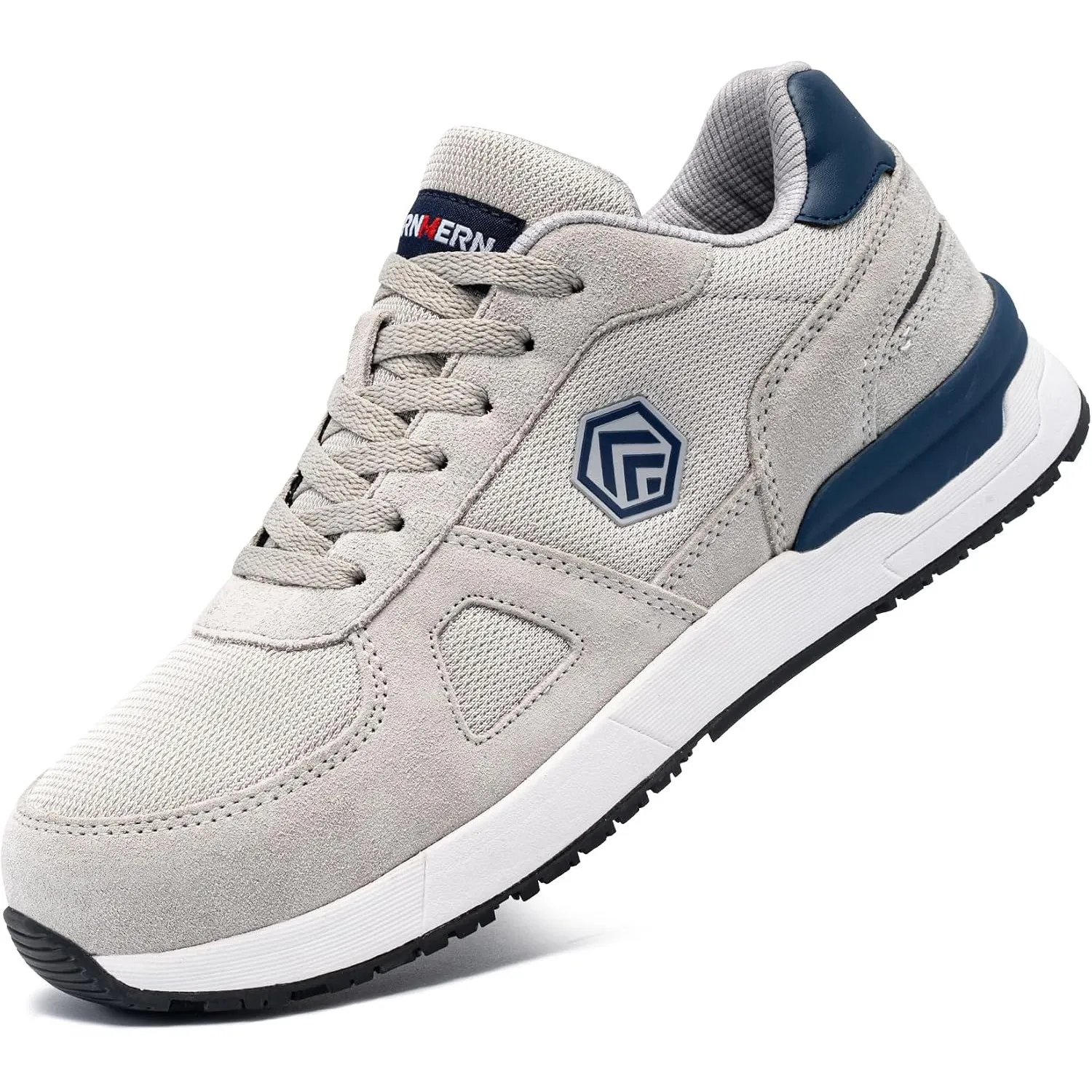 LARNMERN PRO Leicht Sicherheitsschuhe Herren Schutzschuhe 36-49EU | Arbeitsschuhe S1 SRC mit Stahlkappe rutschfest ESD …