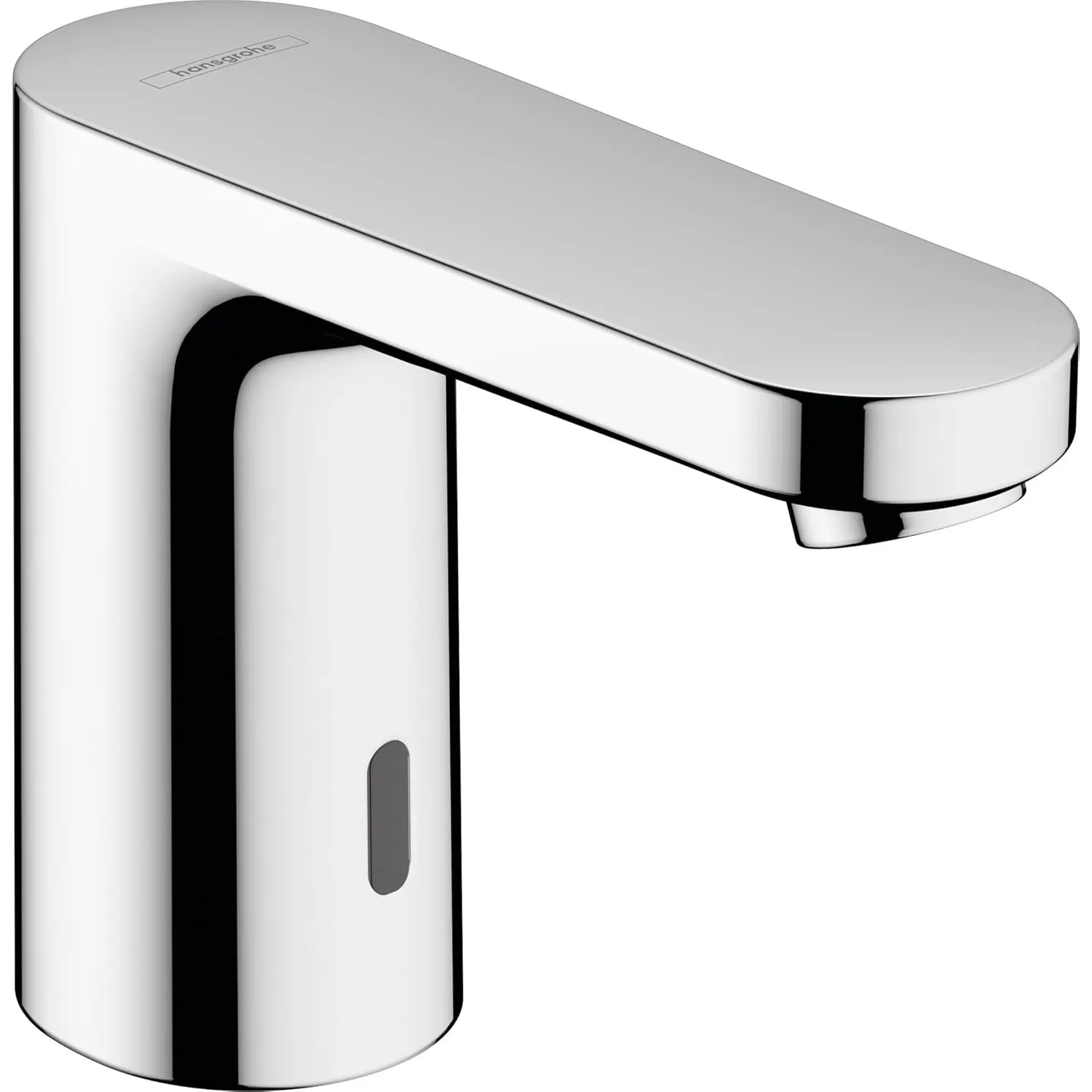 hansgrohe Vernis Blend - Elektronik-Waschtischarmatur ohne Ablauf, Wasserhahn mit Infrarot-Sensor und Auslauf Höhe 100 …